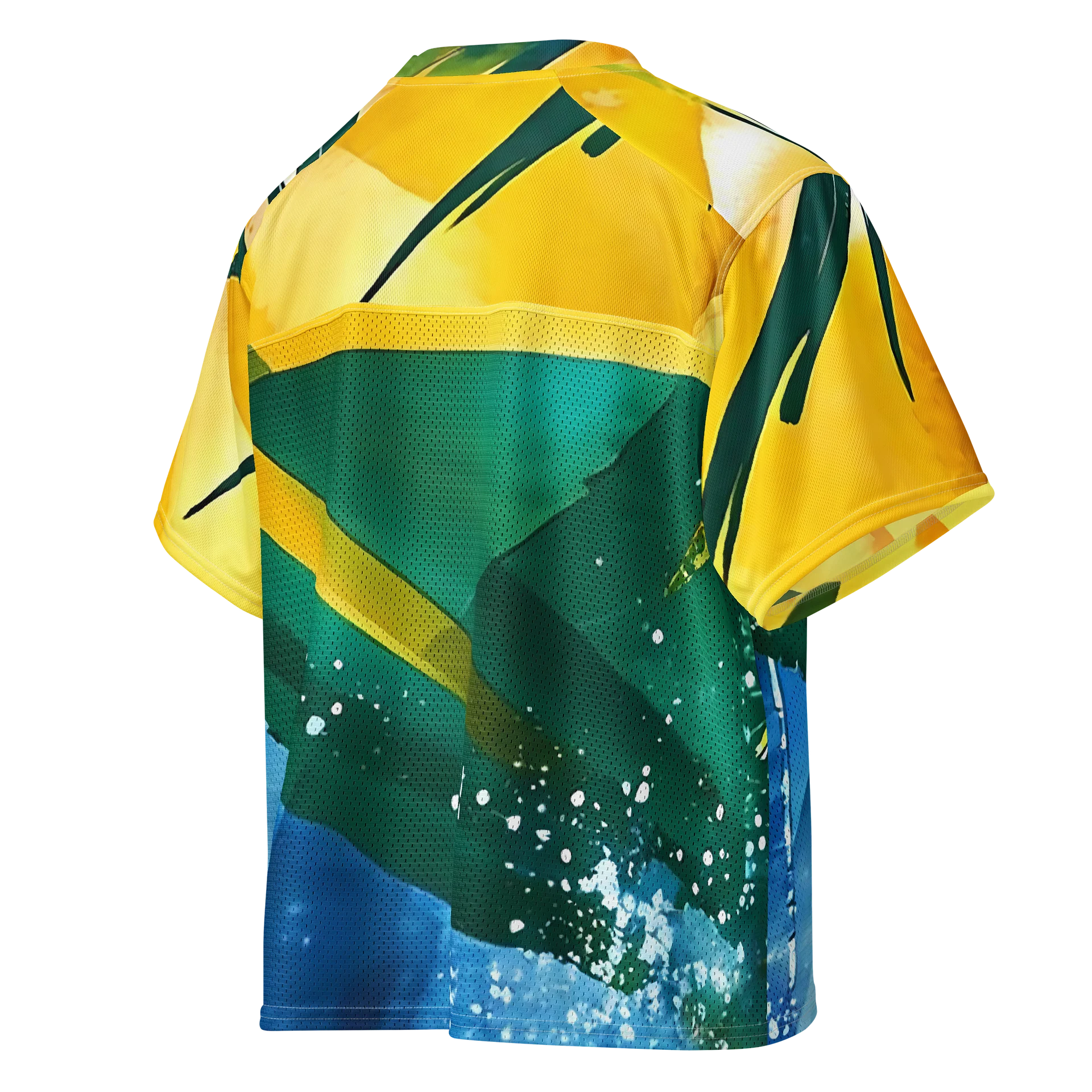 CaribbeanApples - St. Vincent and the Grenadines - SVG Vintage Sport Diplomat Print | Boxy Breathable Football Jersey product image (4)