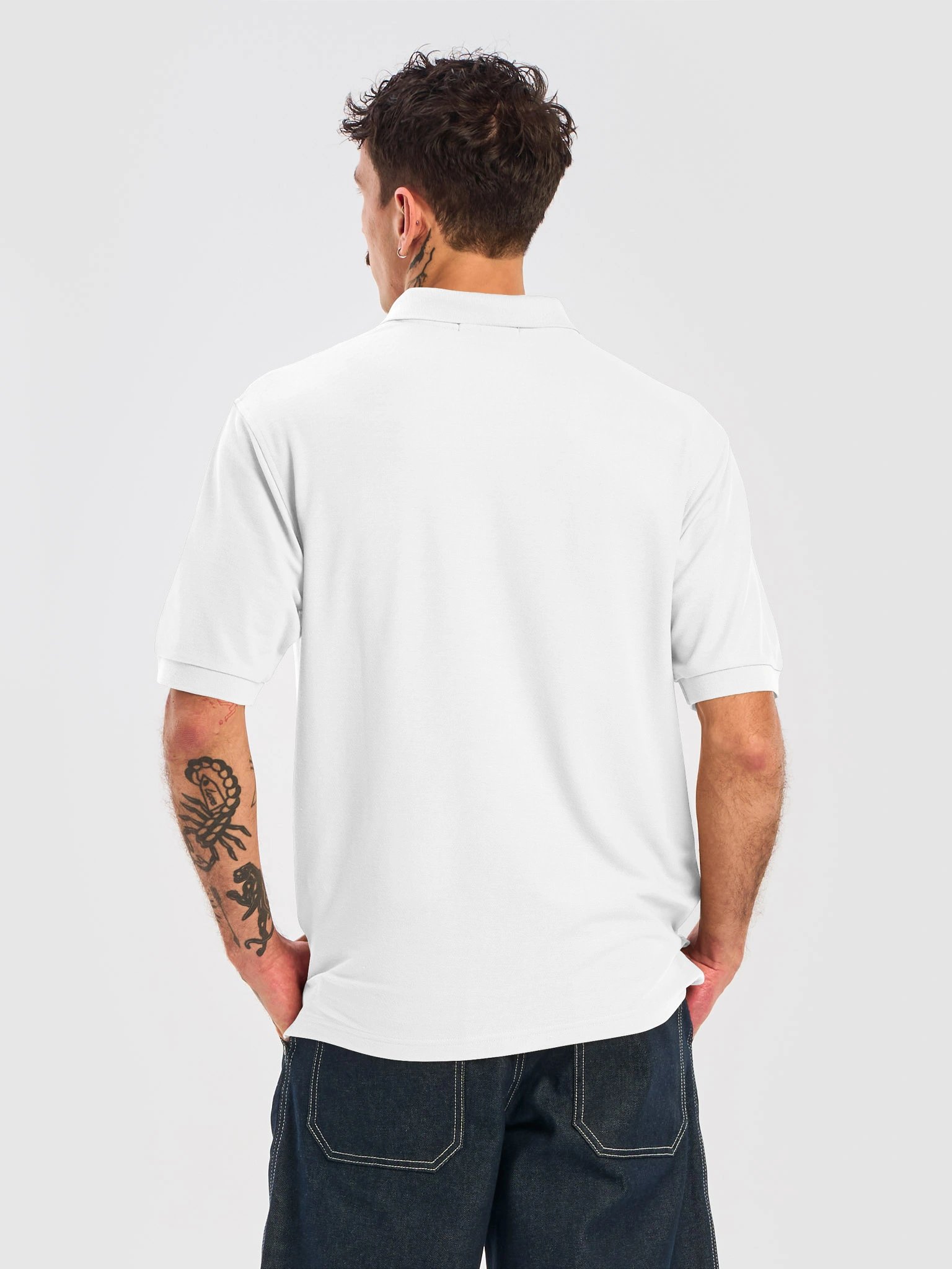 Top Will ™ White & Black Collard Shirt product image (6)