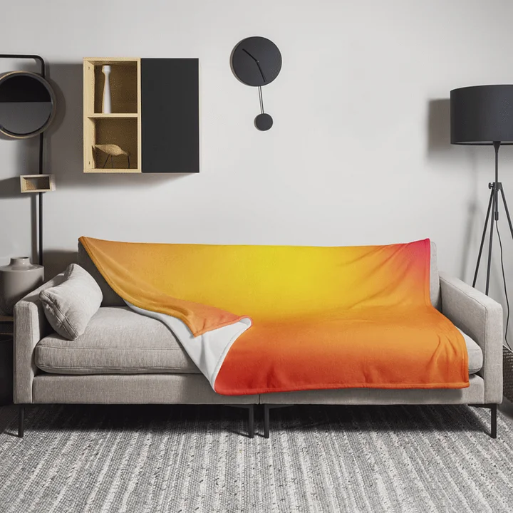 Sunset Hues Throw Blanket product image (1)