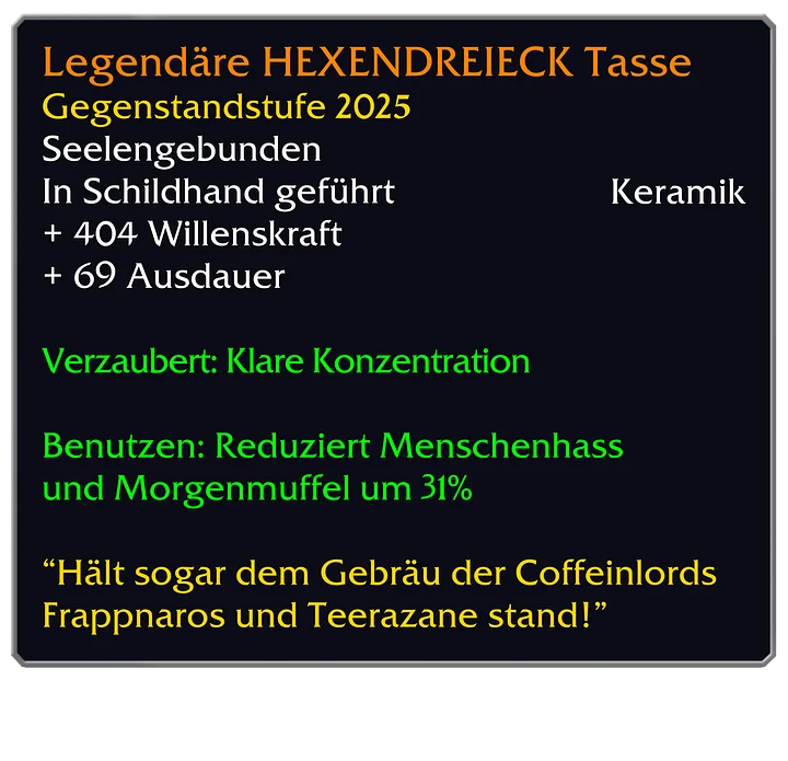HEXENDREIECK Tooltip Tasse product image (2)