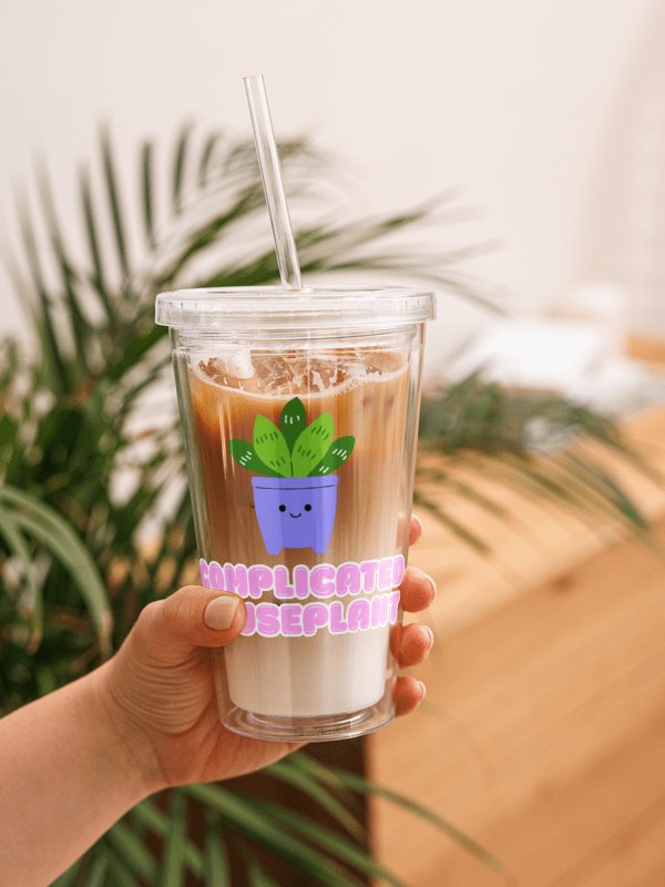 complicated house plant tumbler product image (5)