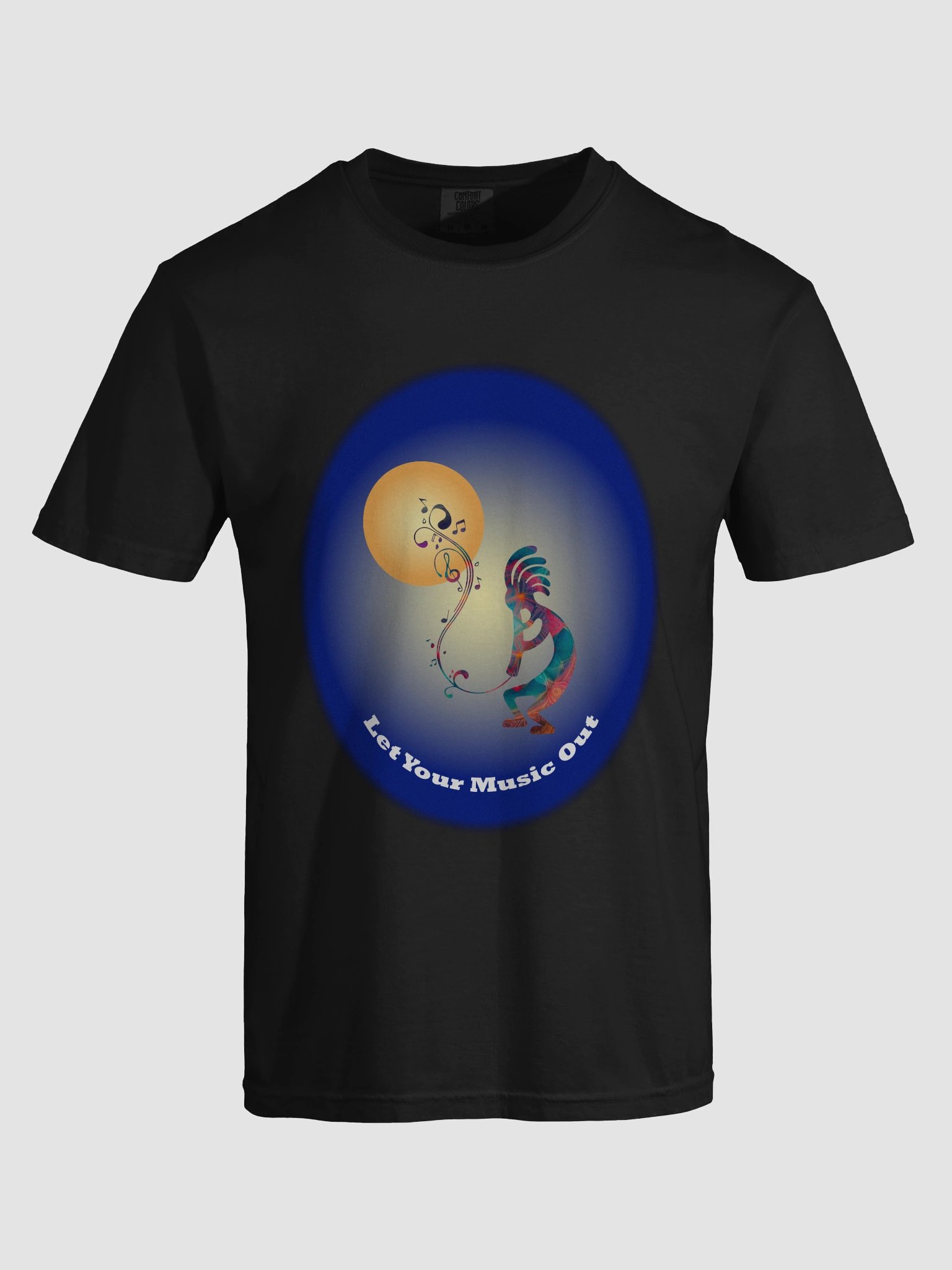Wellness Shirt Unisex - Wellness Quotes - Let Your Music Out product image (5)