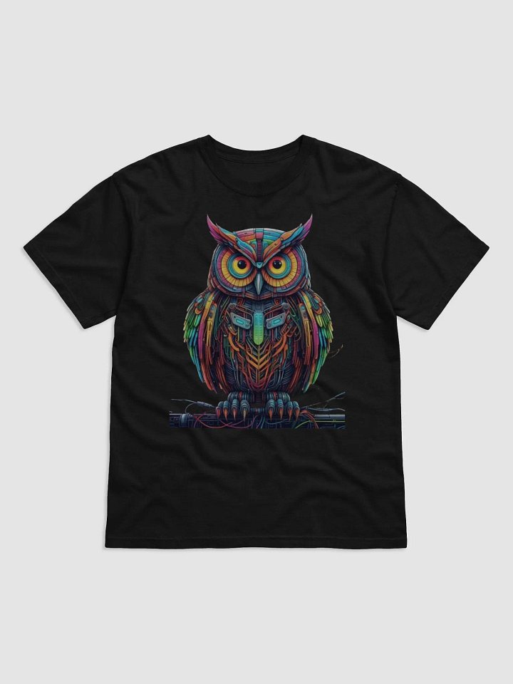 Owl Robot T Shirt product image (9)