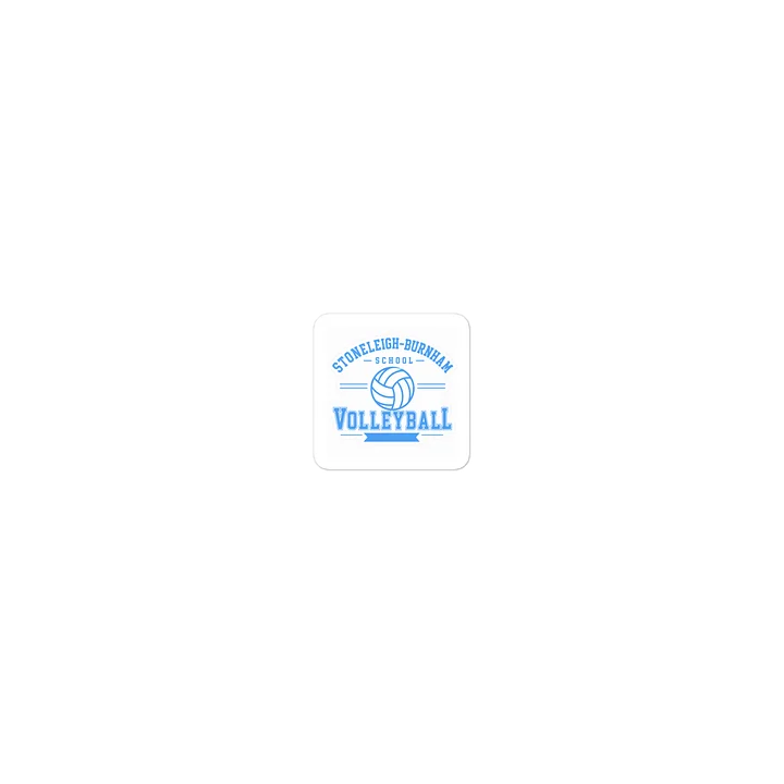 Stoneleigh-Burnham Volleyball Die-Cut Sticker product image (1)