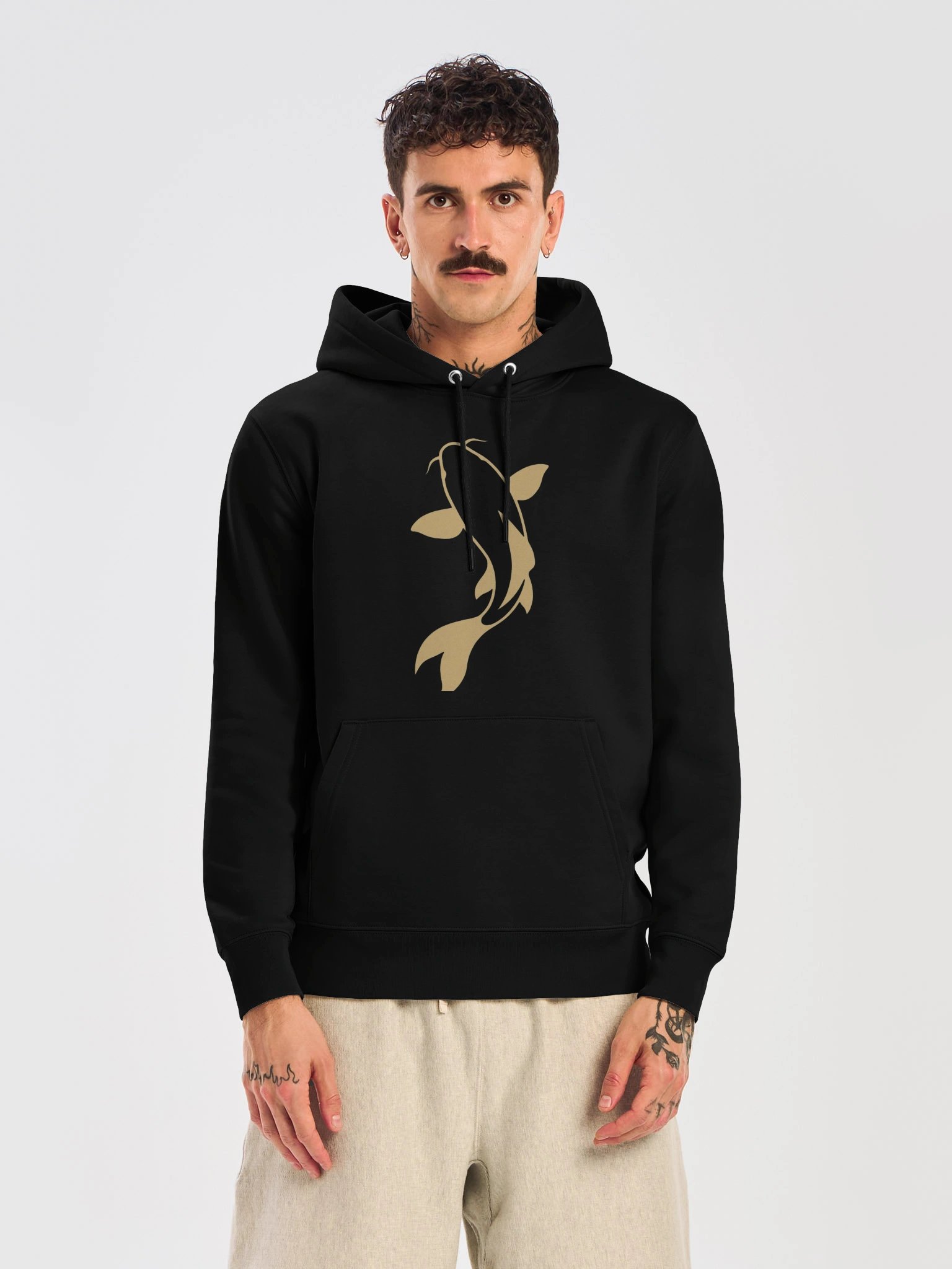 Golden Bloom of the Waves: Adlest Premium Streetwear Collection product image (17)