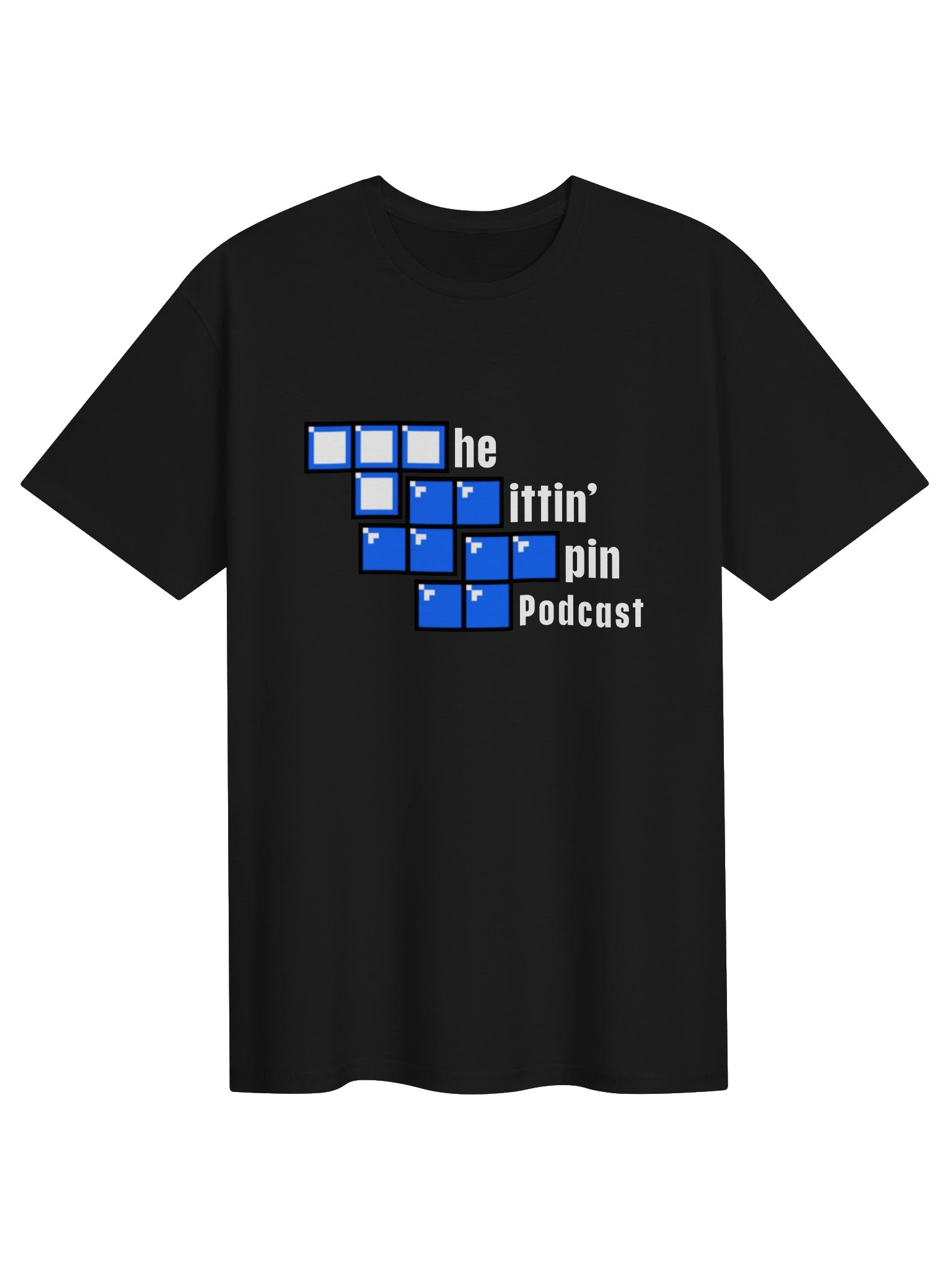 The Sittin' Spin Podcast Classic T (Dark) product image (1)
