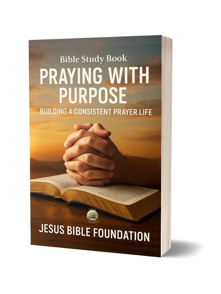 Bible Study Book Praying with Purpose: Building a Consistent Prayer Life product image (1)