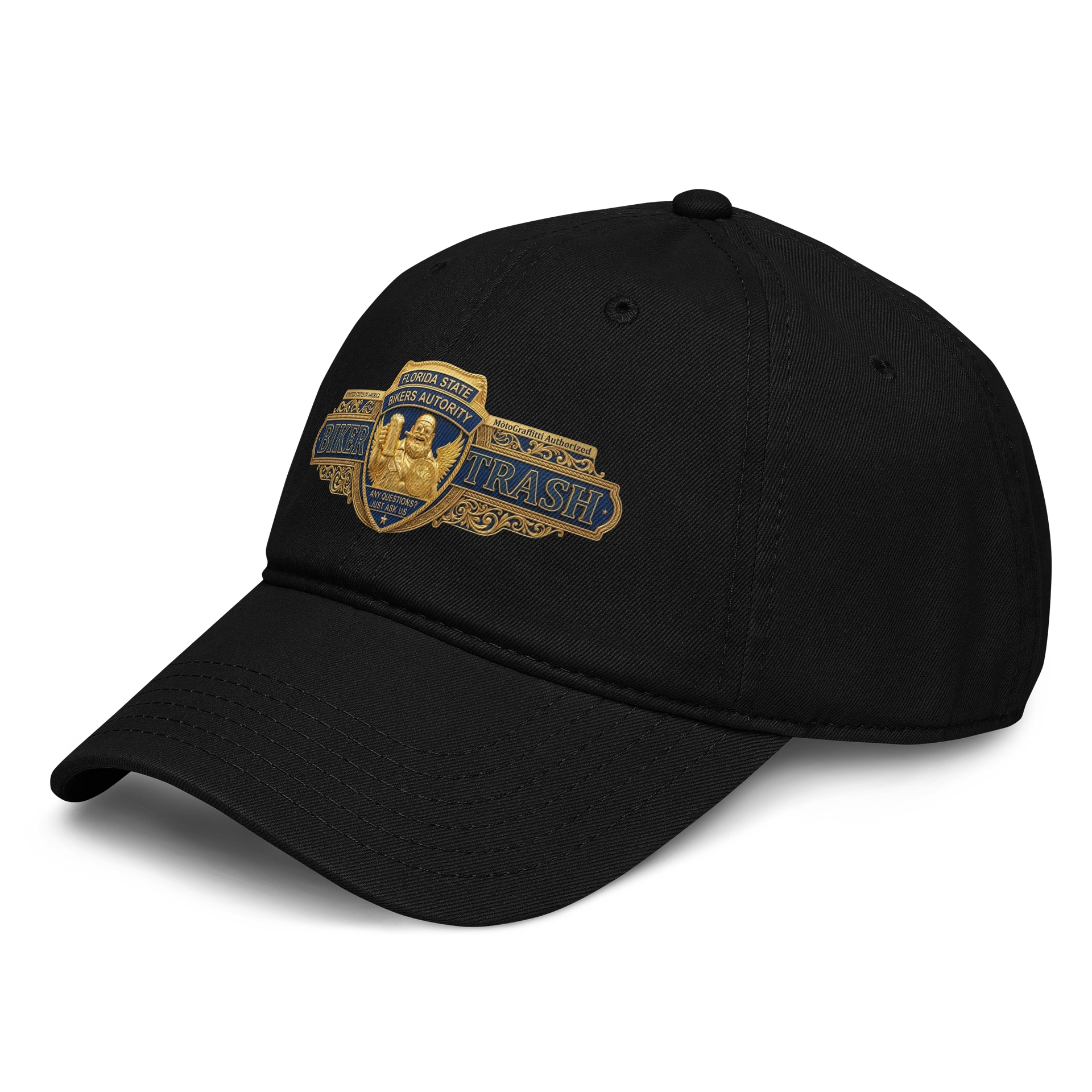 MötoGraffitti Florida State Biker Authority Official Cap product image (3)