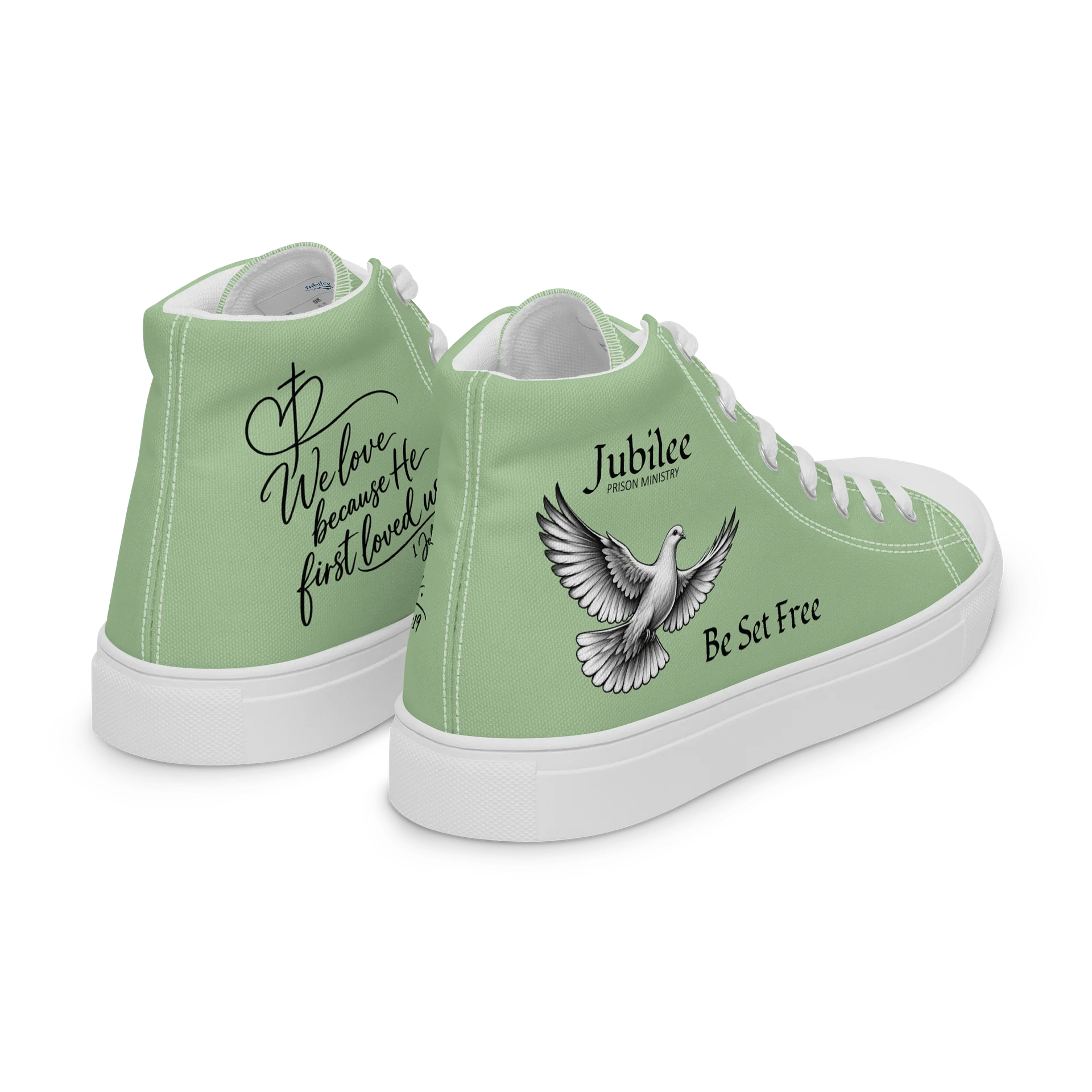 Women's Jubilee High-tops - Green product image (7)