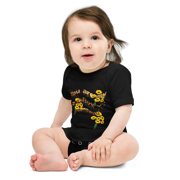 Sunflower Serenade Baby Onesie product image (2)