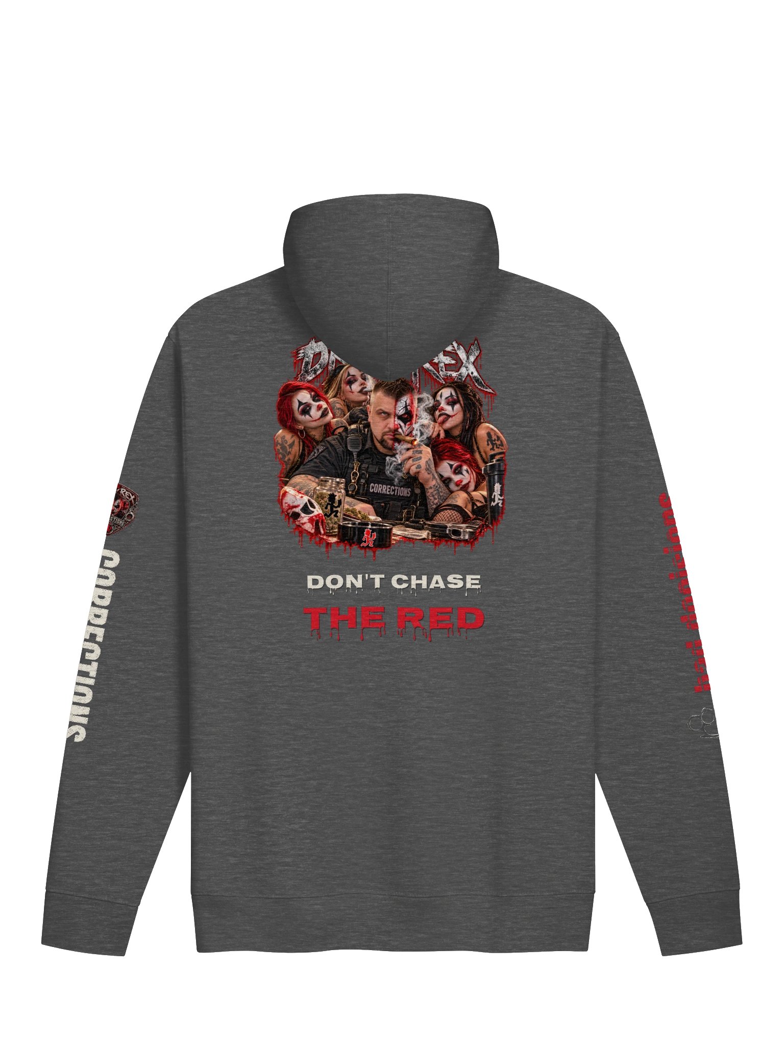 DRTY REX Bad Decisions Hoodie — STANDARD BUILD product image (1)