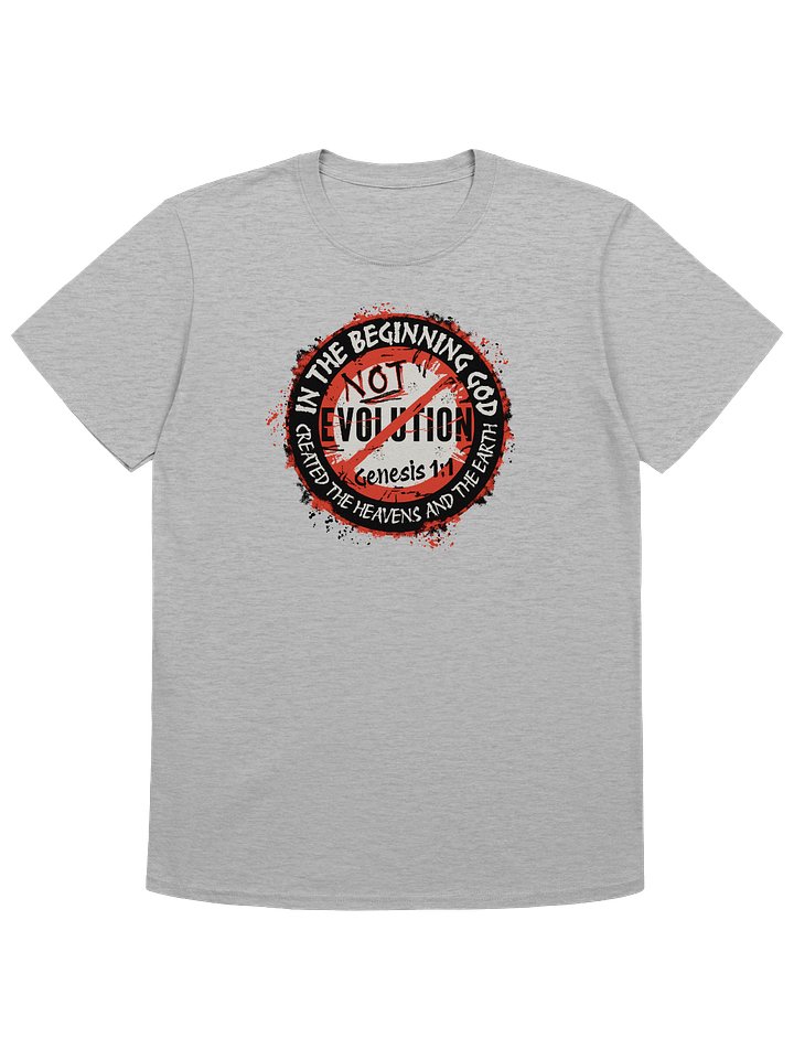 In The Beginning God, Not Evolution T-Shirt product image (1)