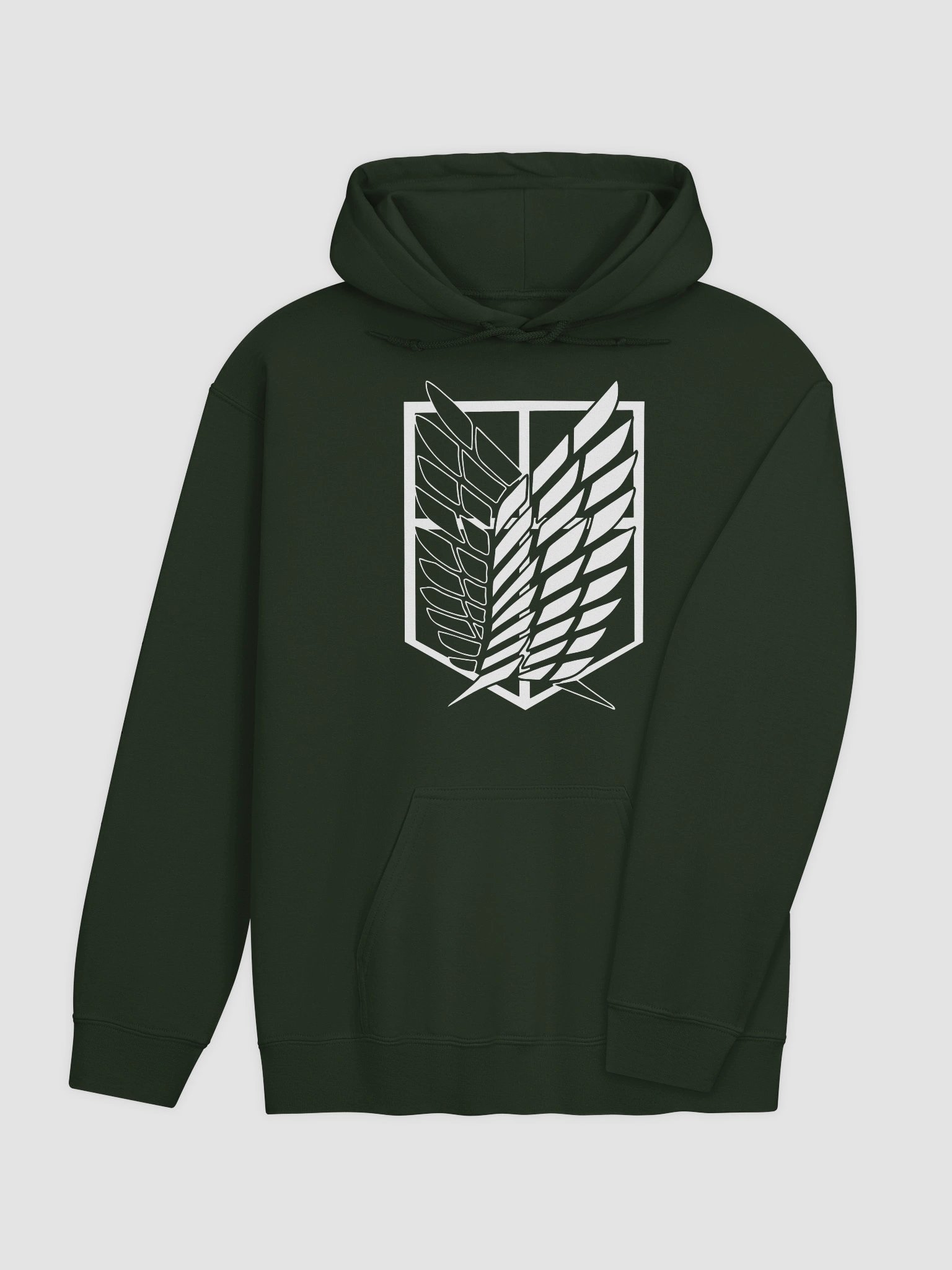 Attack On Titan Green Scout Hoodie product image (4)