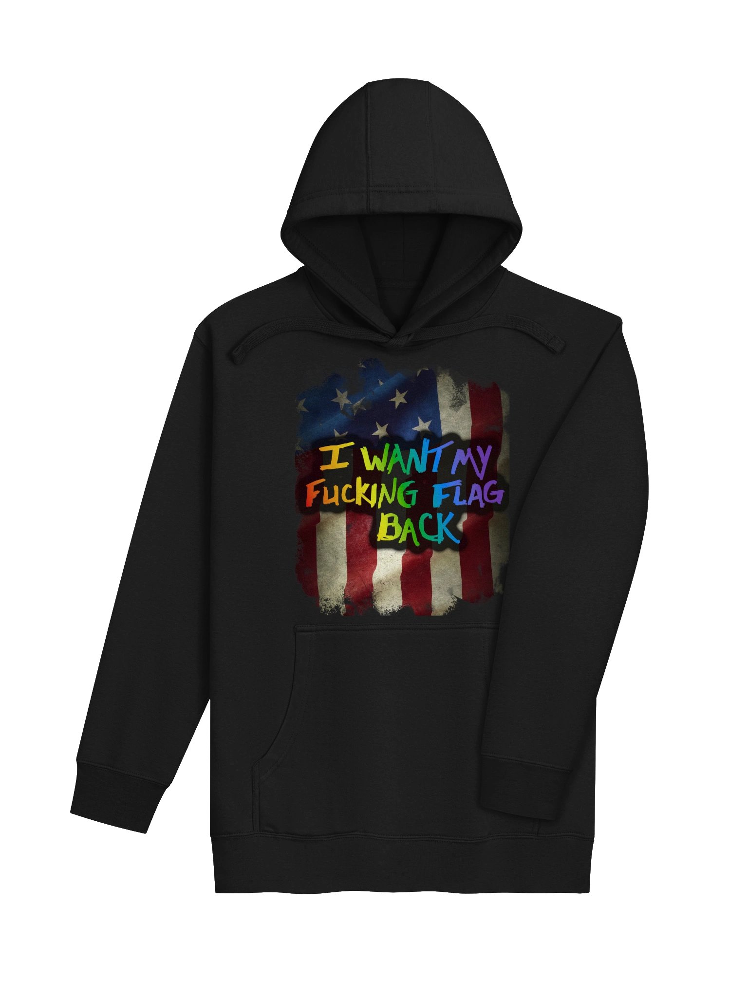 Rainbow Flag Statement Hoodie product image (4)
