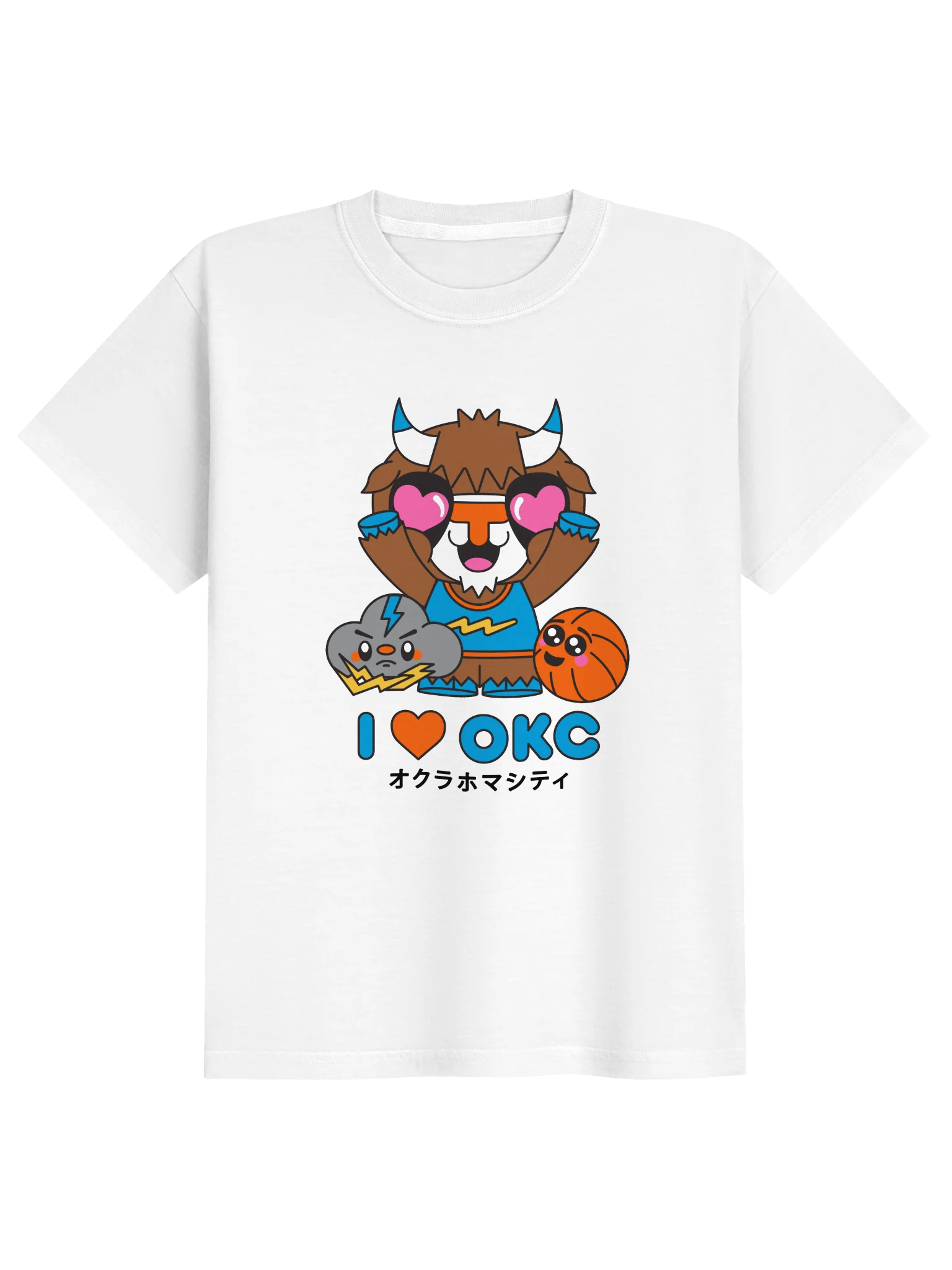 I Heart OKC Kawaii Youth Tee product image (1)
