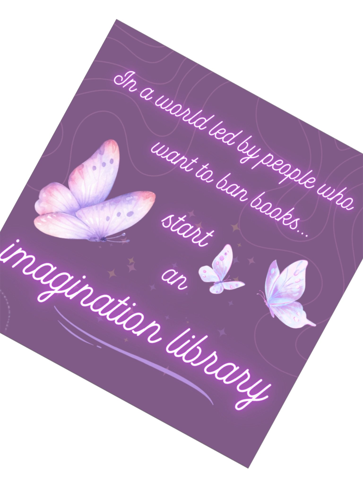 Start your own library Sticker product image (1)
