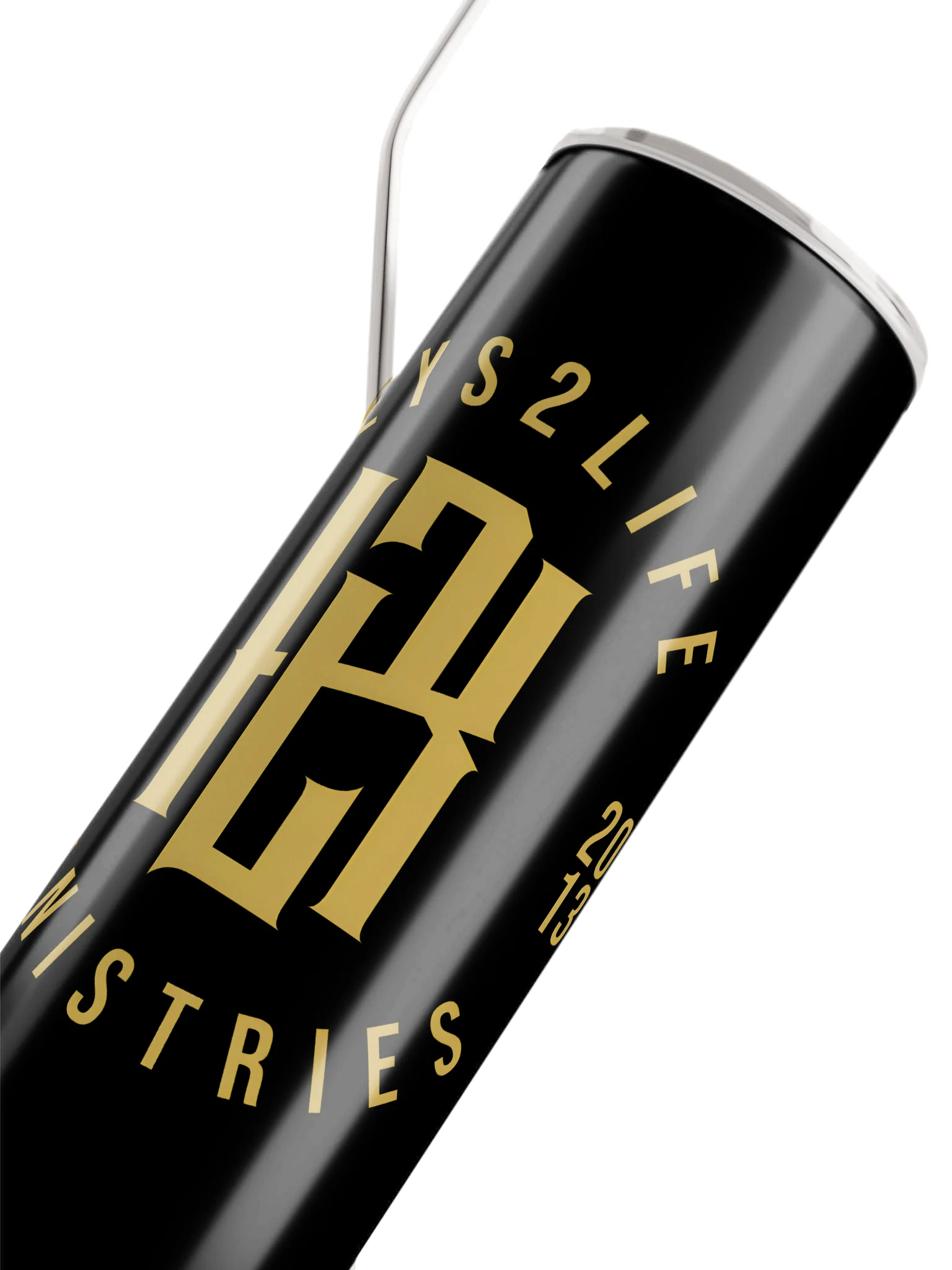 Keys2Life Ministries Gold Emblem Tumbler product image (7)