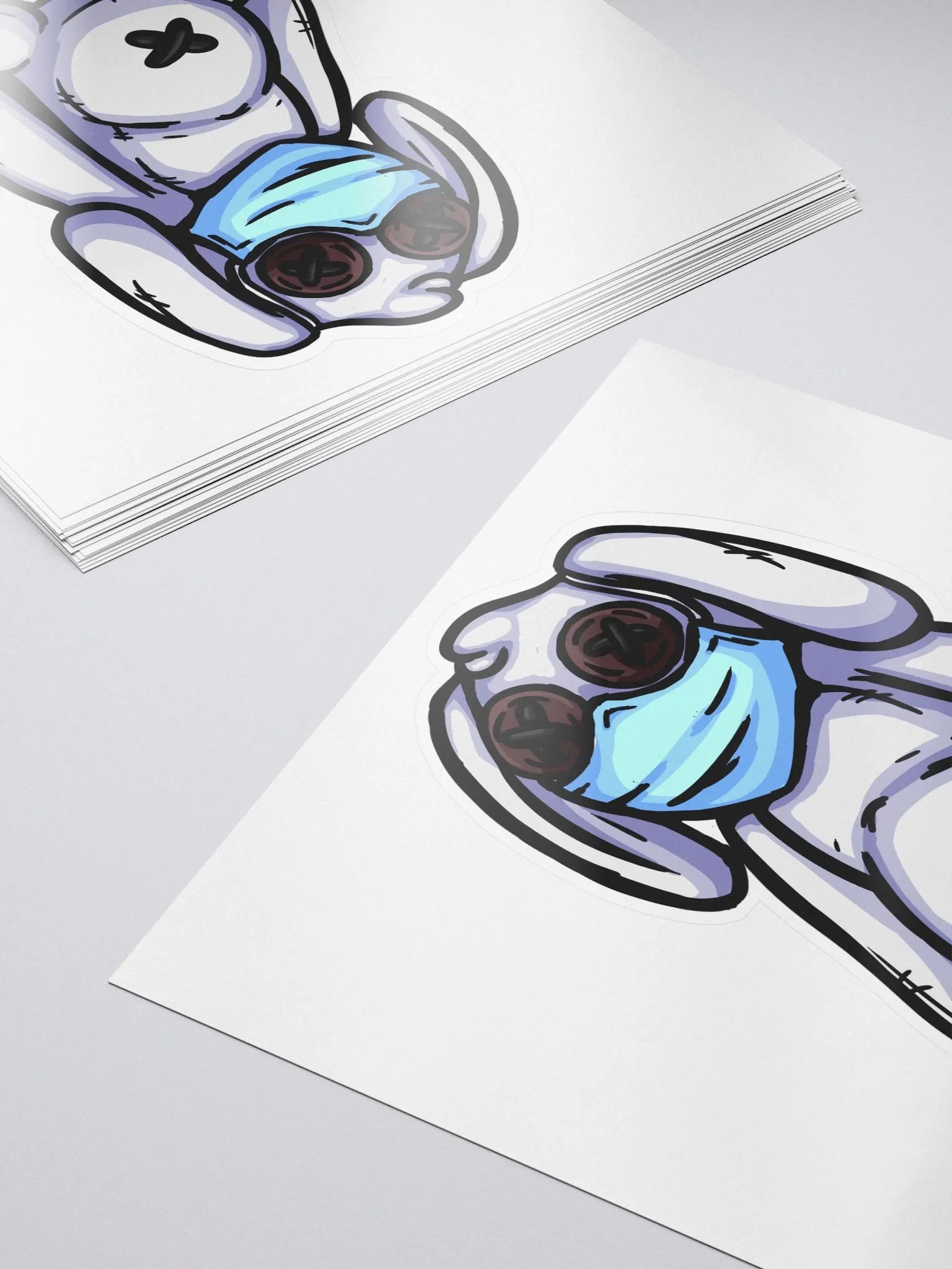 Post Pandemic Bunny Sticker product image (5)