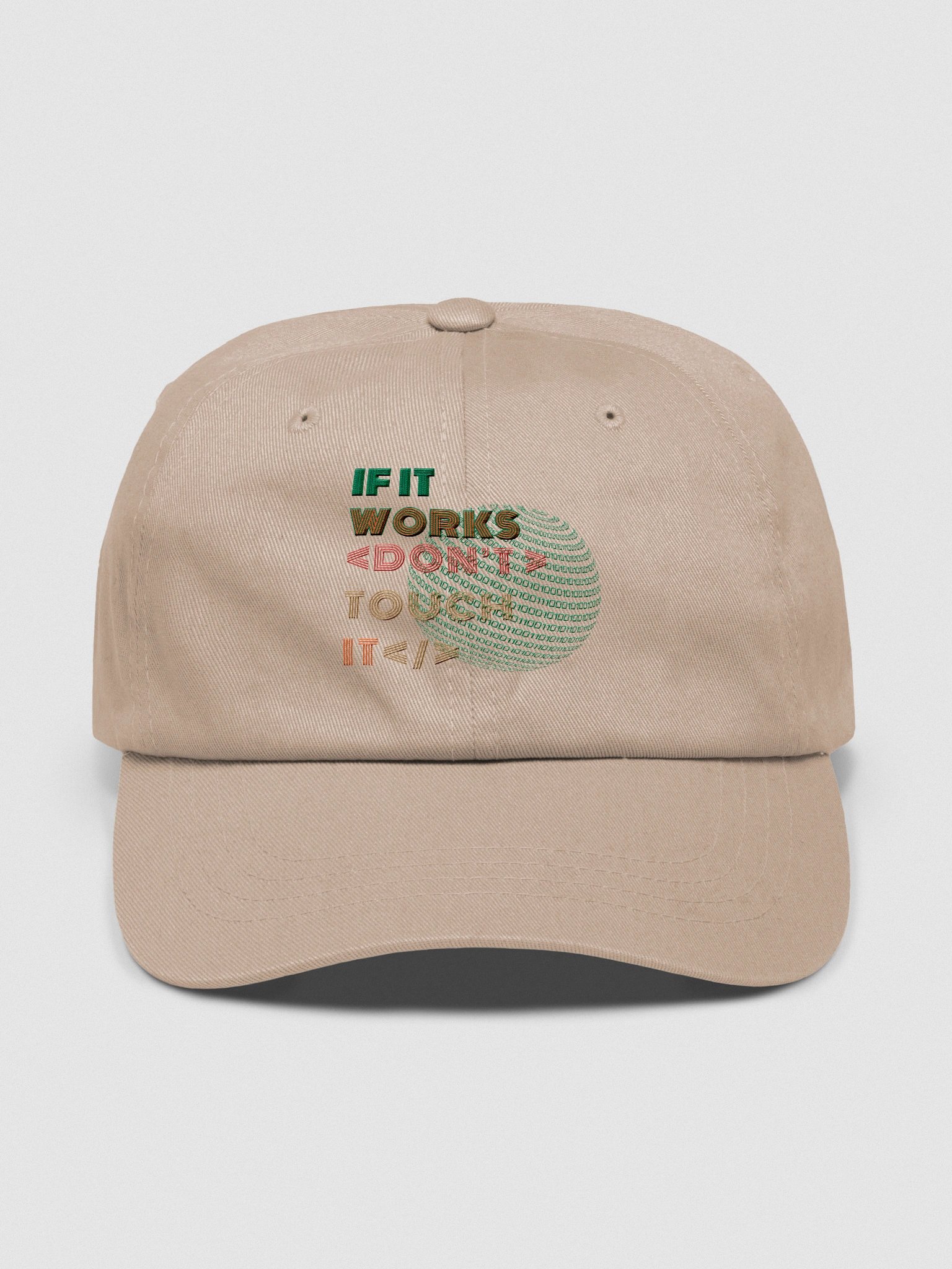 Unconventional Wisdom embroidered Dad Hat product image (5)