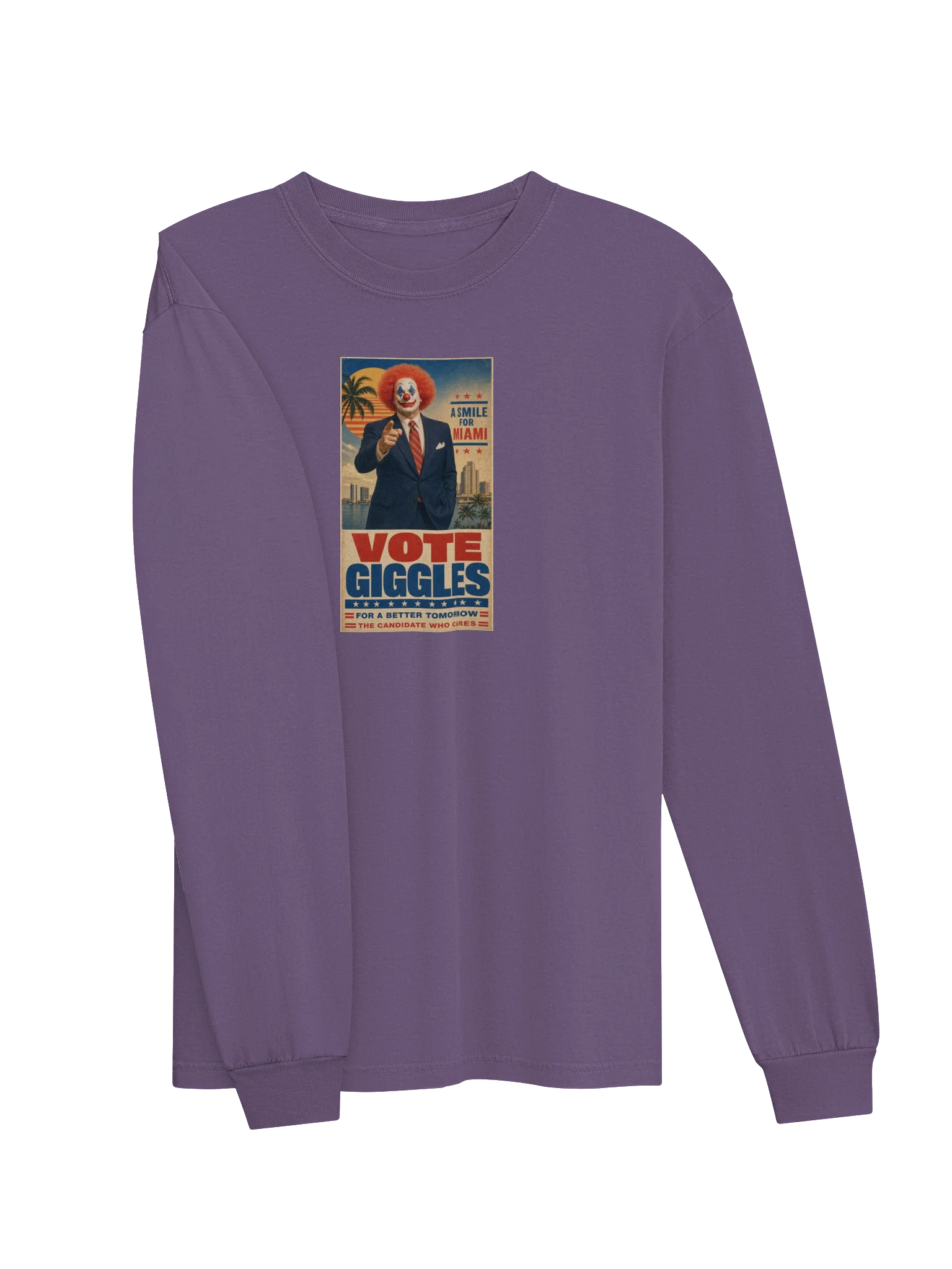 Vote Giggles Long Sleeve T-Shirt product image (3)