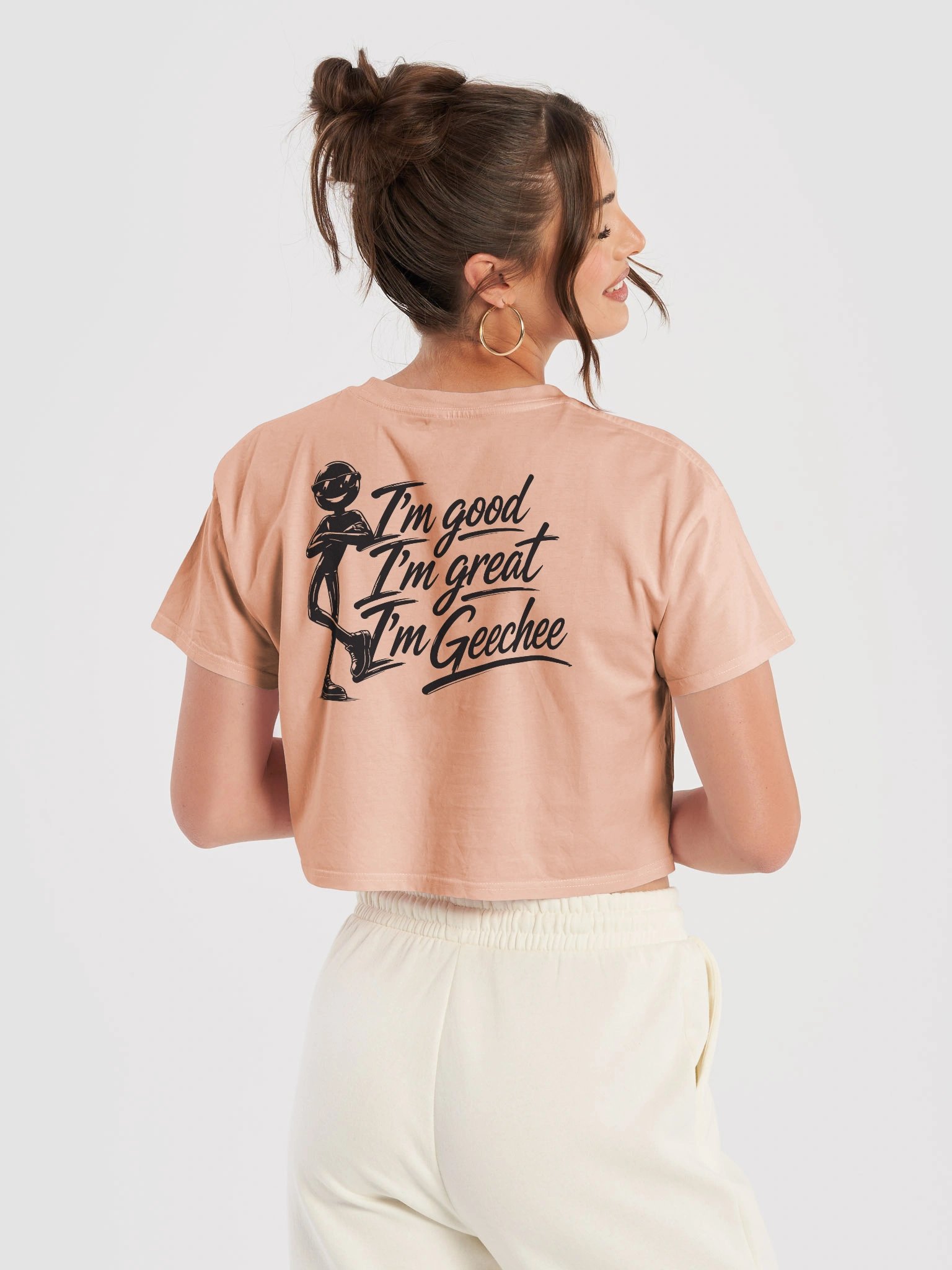 Triple G Script Logo Crop Top product image (6)