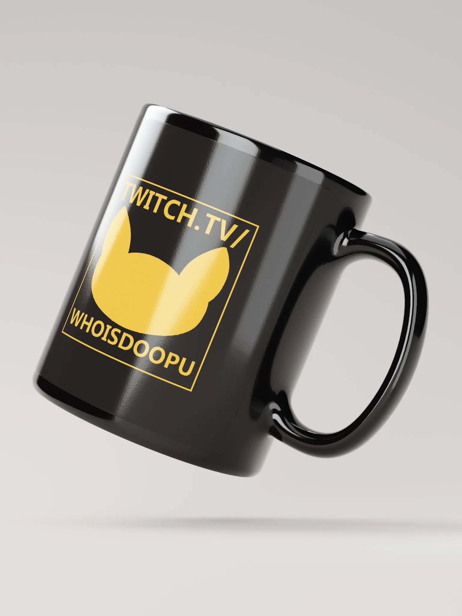 Doopsters - I know a Dog Gamer - Black Glossy Mug product image (3)