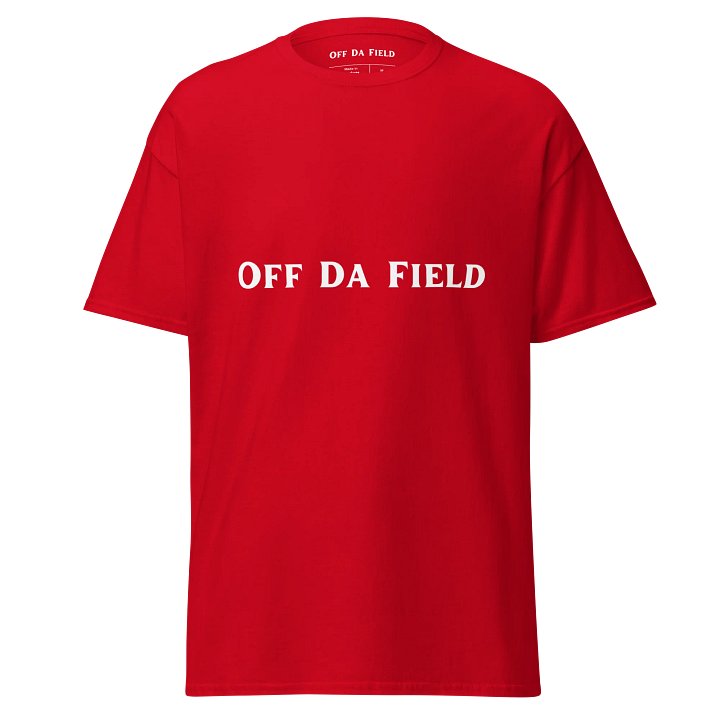 Off Da Field - Red Tee product image (1)