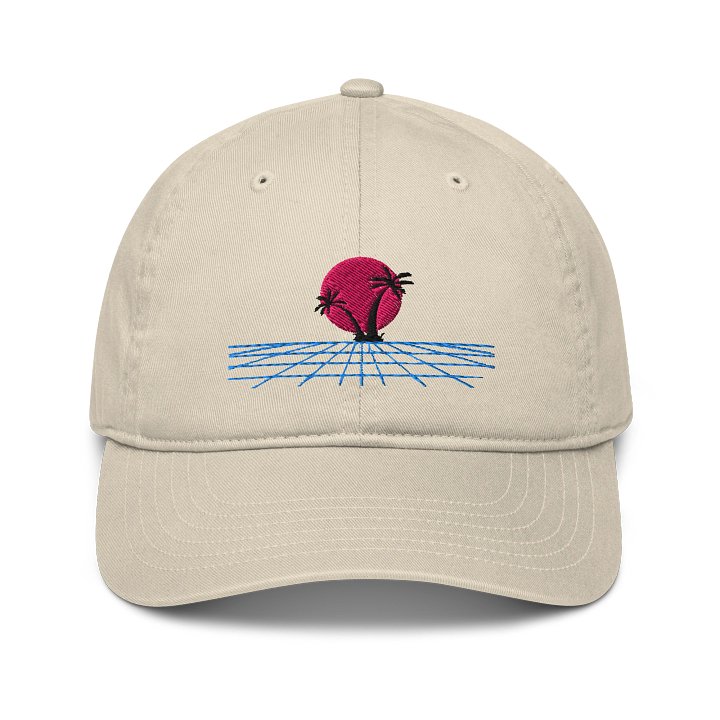 Retro Palm Tree Perspective Dad Hat product image (1)