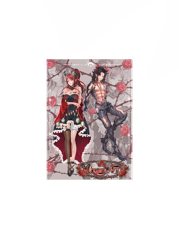 Chaotic Royalty Duo Matte Poster product image (1)