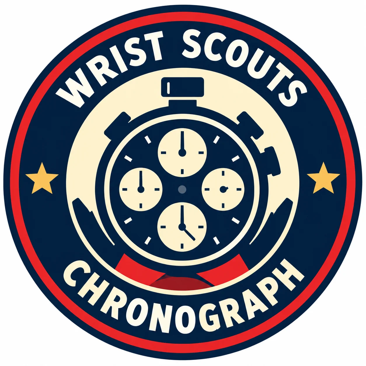 BB-008 Wrist Scouts – Chronograph Digital Badge product image (1)