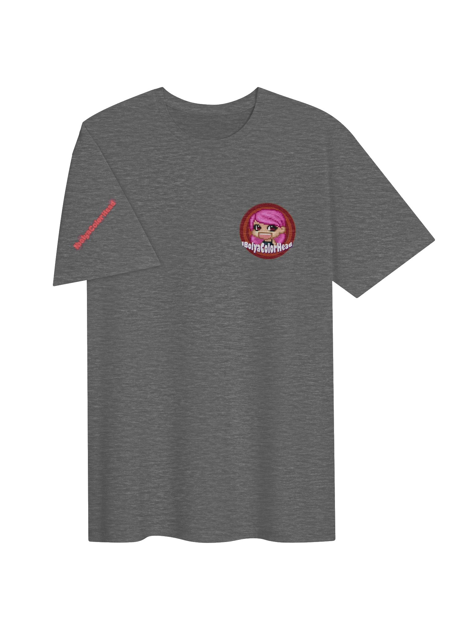 IbolyaColorHead Logo T-Shirt Unisex product image (153)