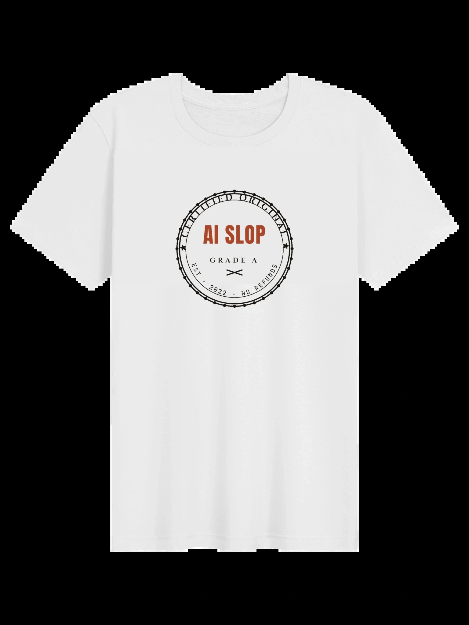 AI Slop Grade A Tee product image (1)
