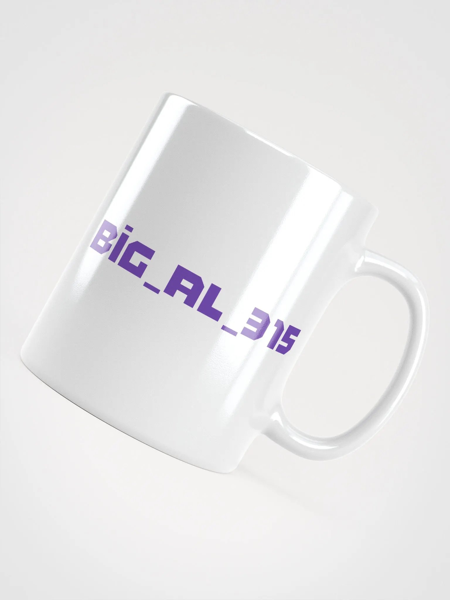 BIG_AL_315 White Glossy Mug product image (8)