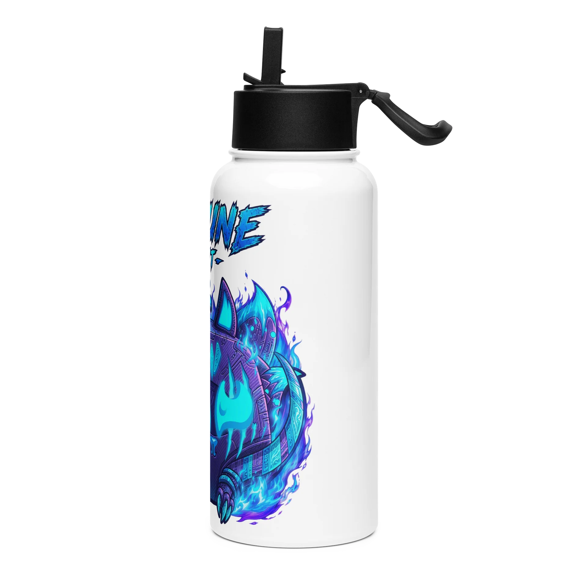 Kitsune Fruit Blox Fruits Gamer Water Bottle Gift For Kids product image (2)