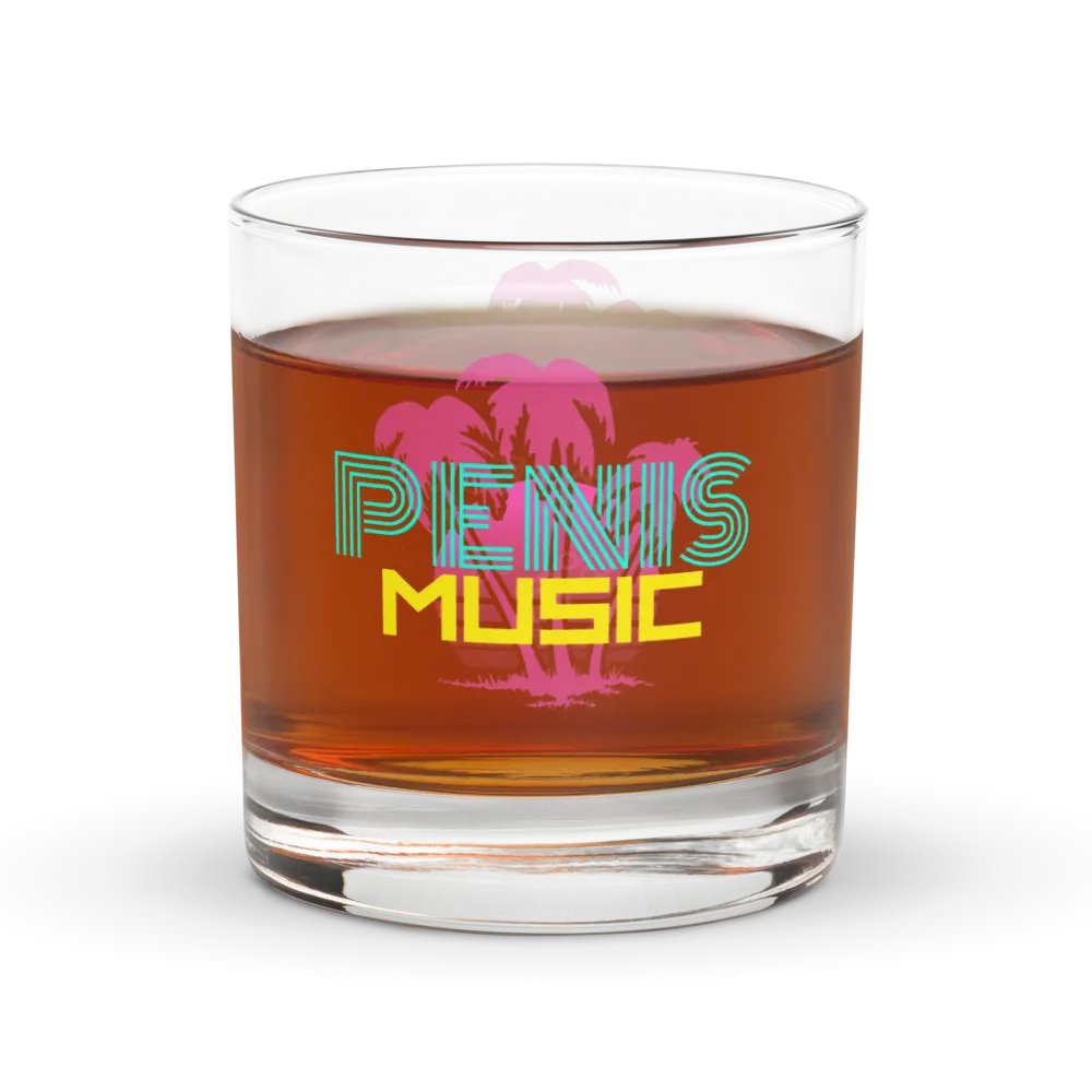 Penis Music rocks glass product image (1)