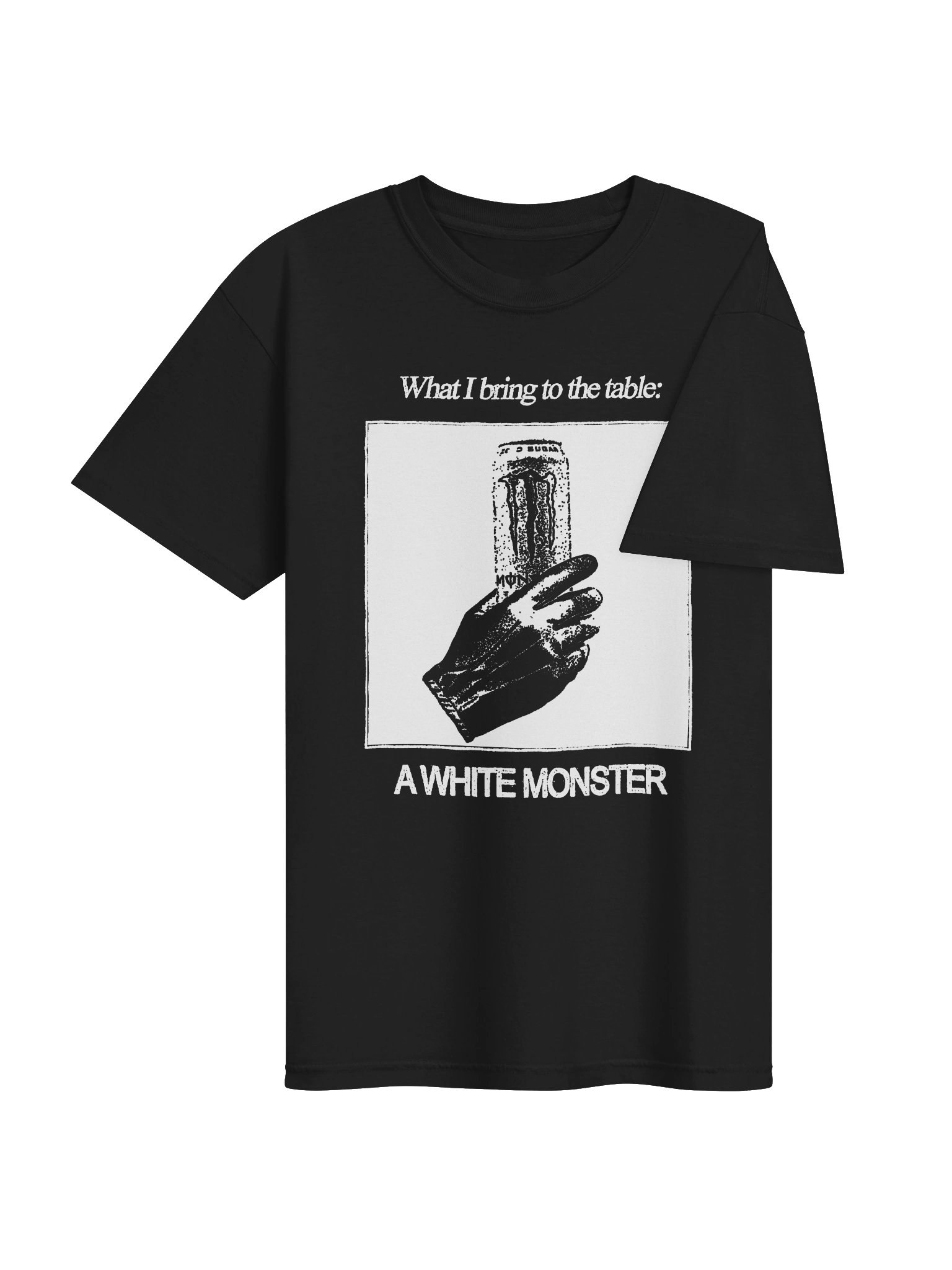 WHITE MONSTER (TABLE) T-SHIRT product image (4)