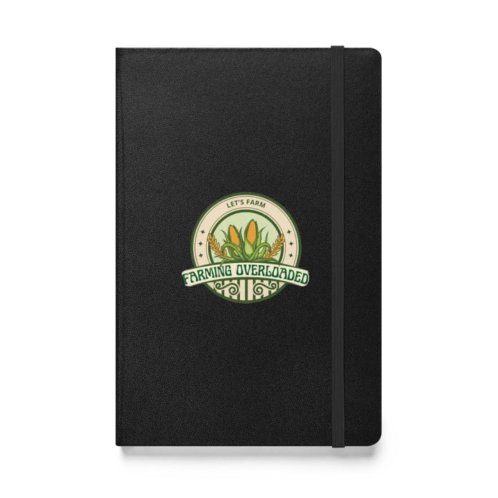 Farming Overloaded Hardcover Notebook product image (1)