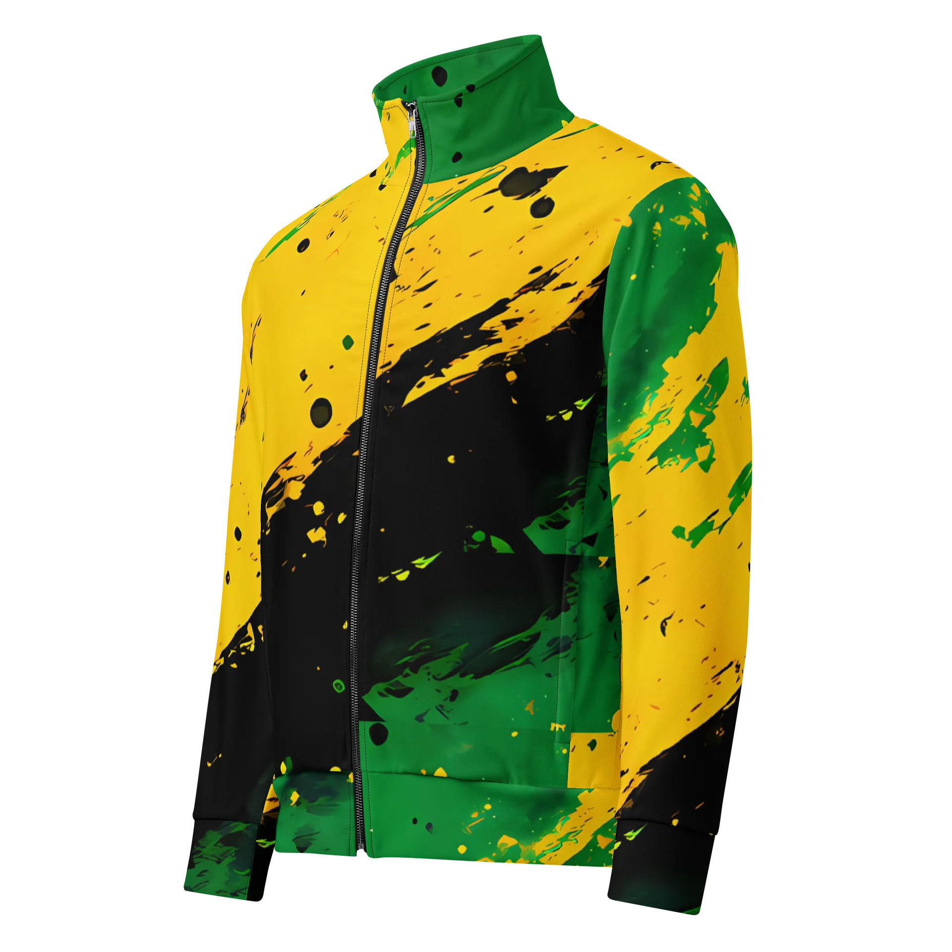 Vintage Jamaica Sport Print - CaribbeanApples | Unisex Track Jacket product image (1)