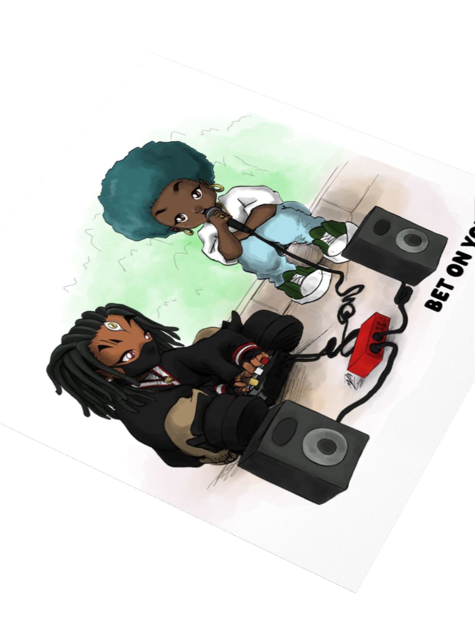 BET ON YOU STICKER product image (3)