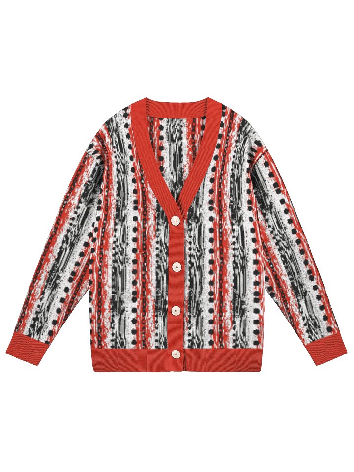 Swanky Jacquard Knit Cardigan product image (2)