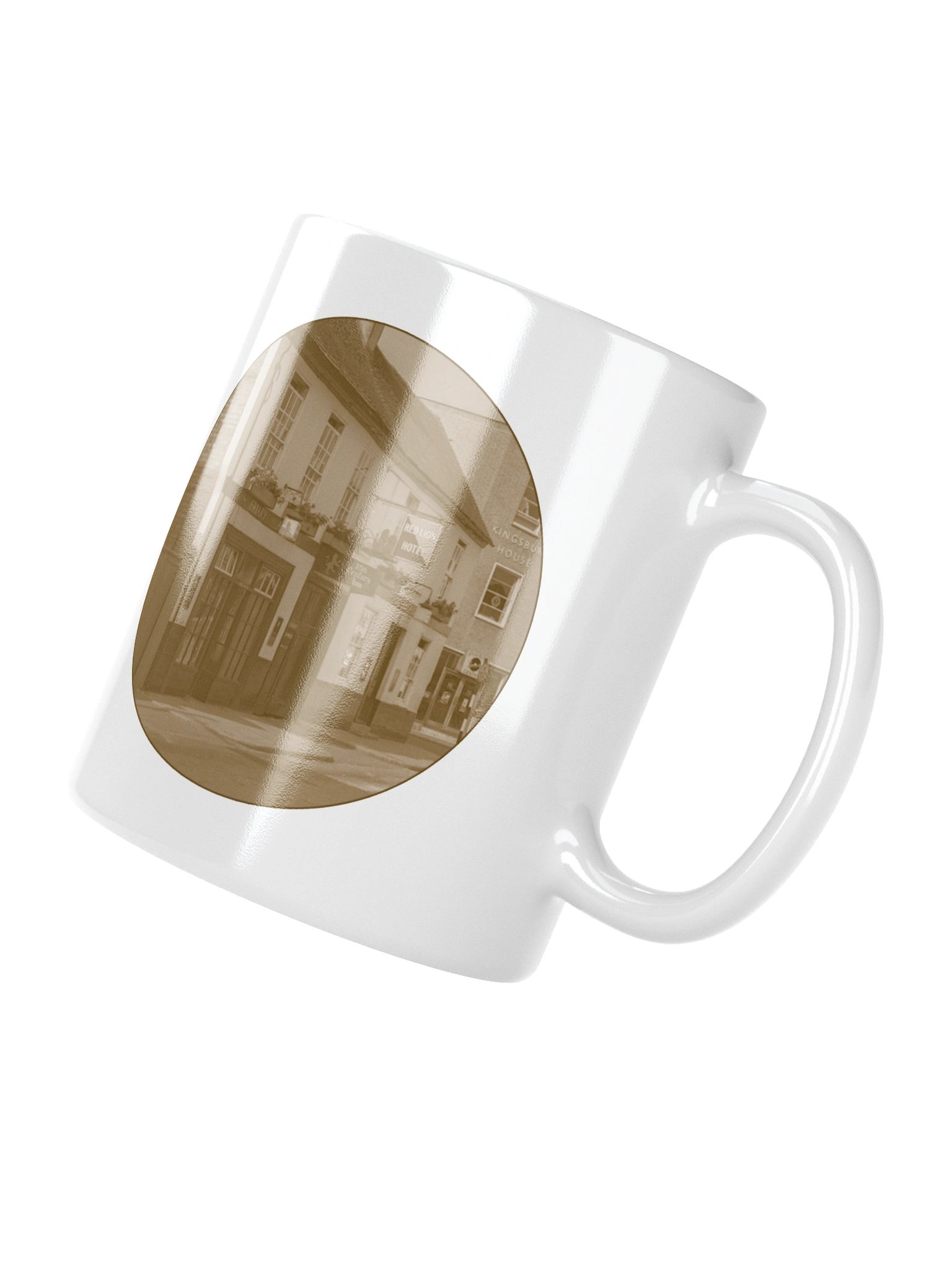 White Mug - Red Lion product image (3)