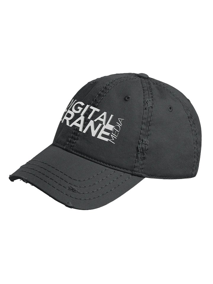 Logo Distressed Dad hat product image (2)