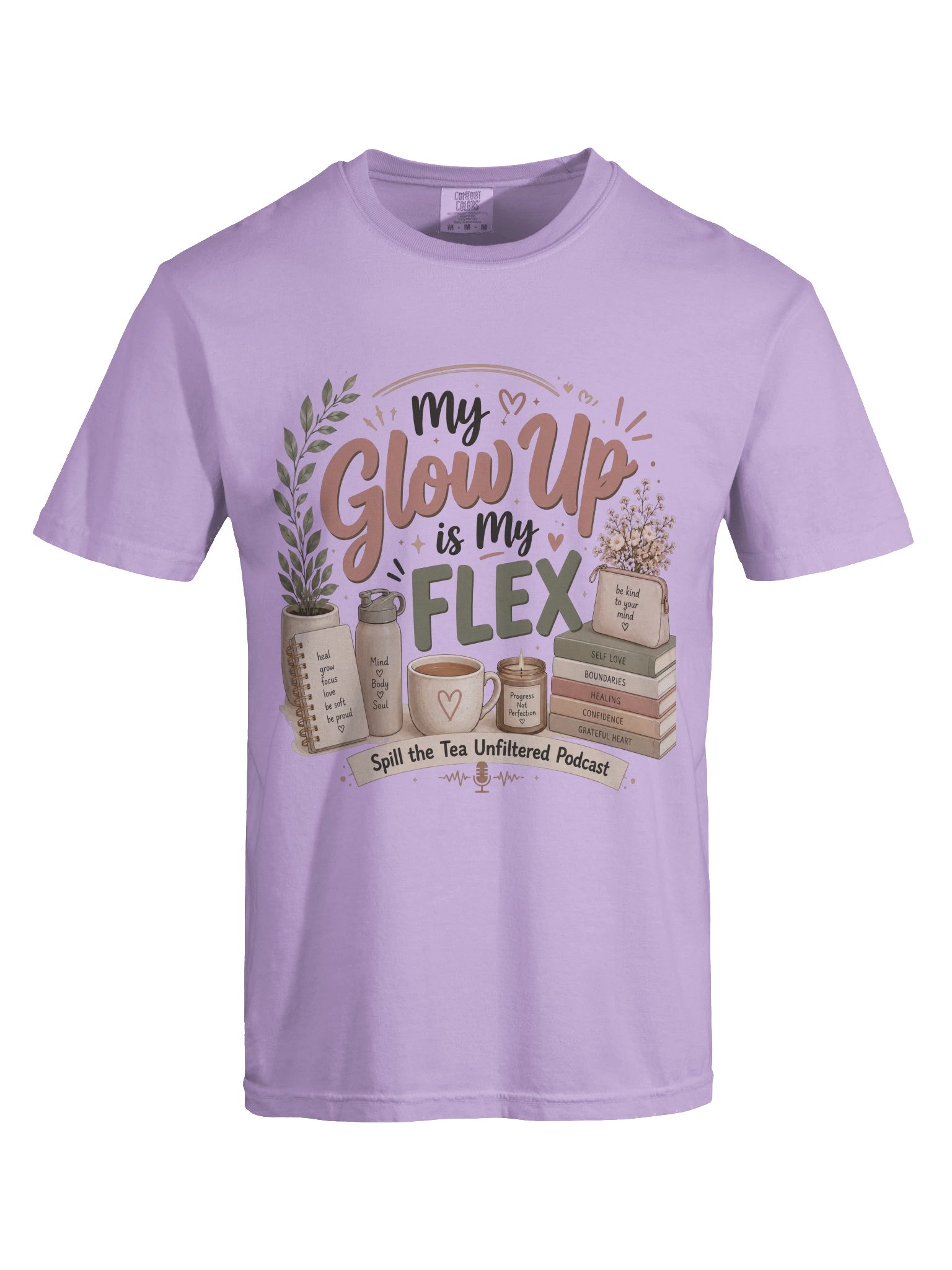 My Glow Up Is My FLEX Tee product image (5)