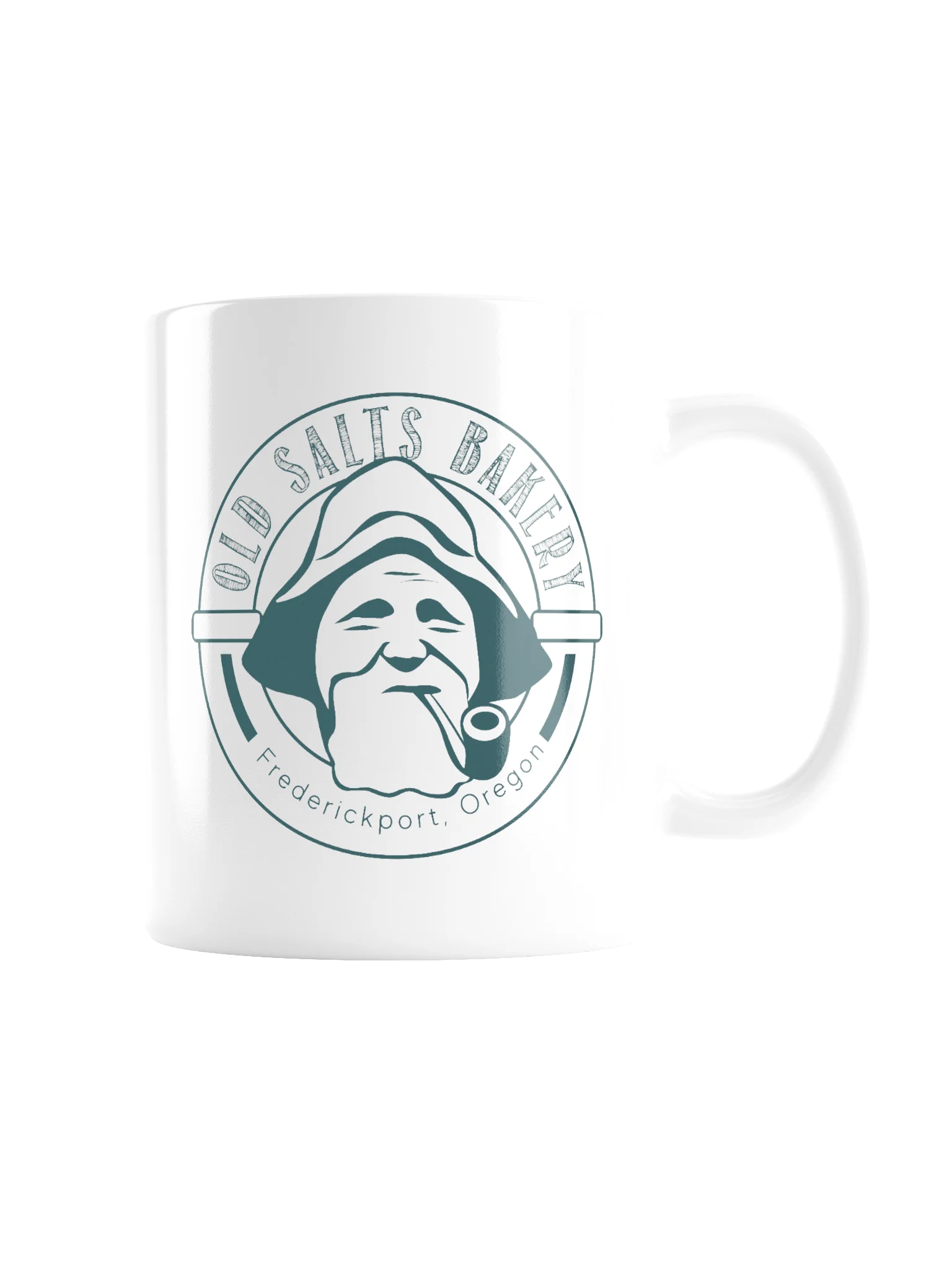 Old Salts Bakery Teal Coffee Mug product image (9)