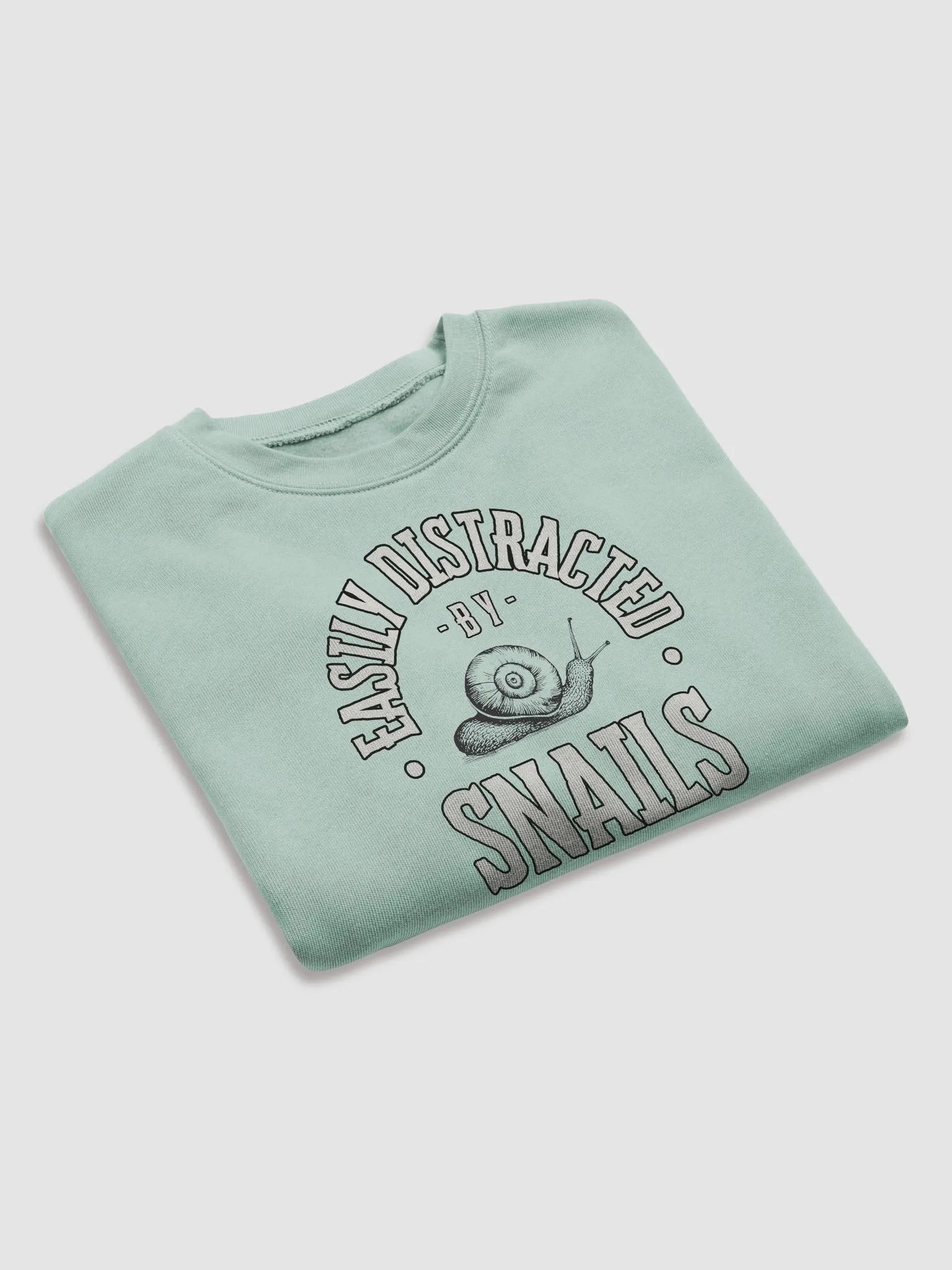 Easily Distracted by Snails - Fleece Cropped Sweatshirt product image (7)