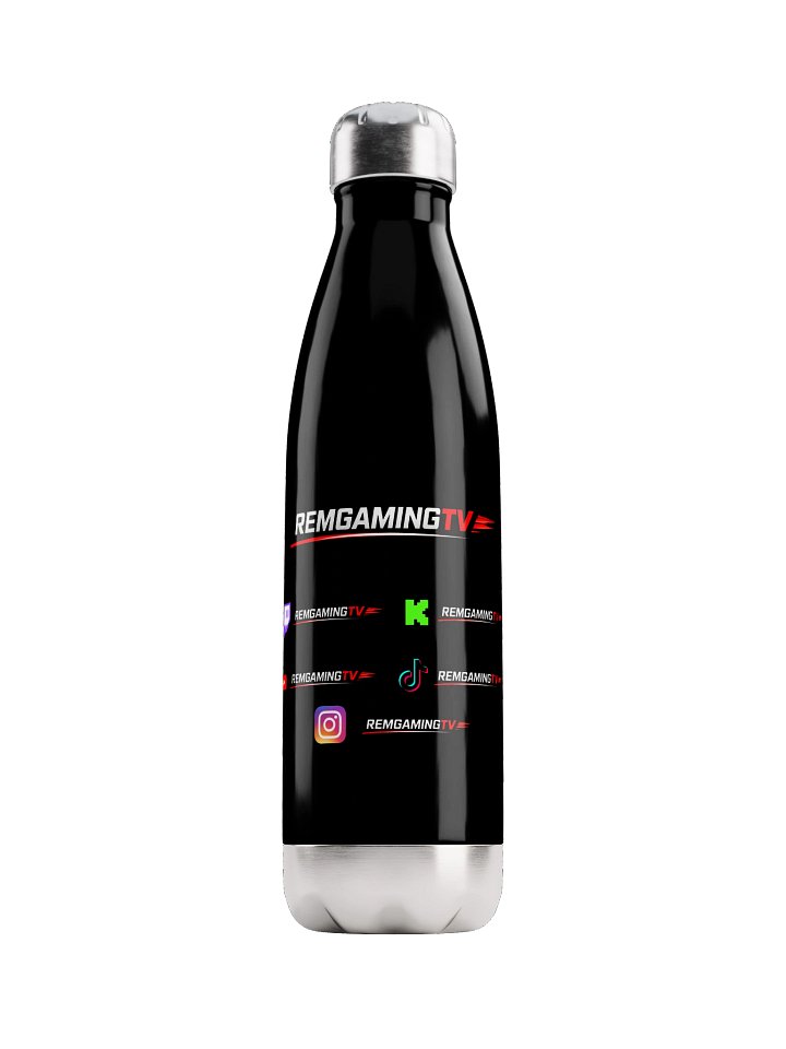 Social Media Icon Stainless Steel Water Bottle product image (1)