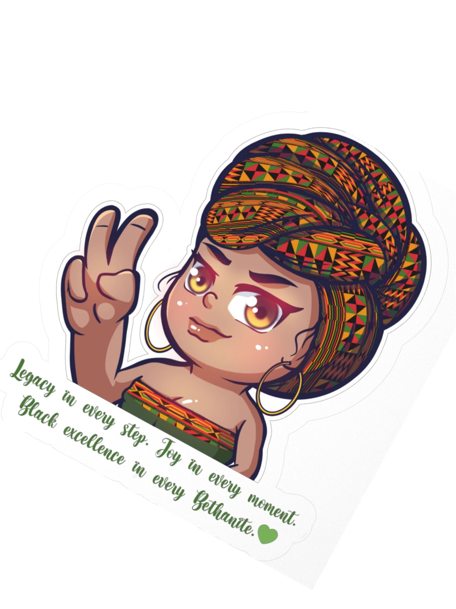 BusyBeth Afri Queen Sticker product image (6)