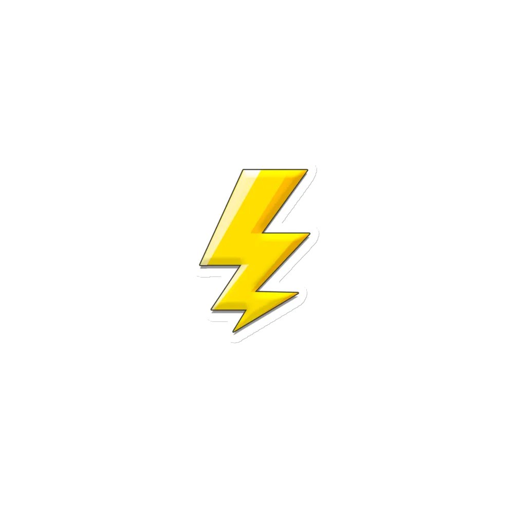 Lightning Bolt Sticker product image (1)