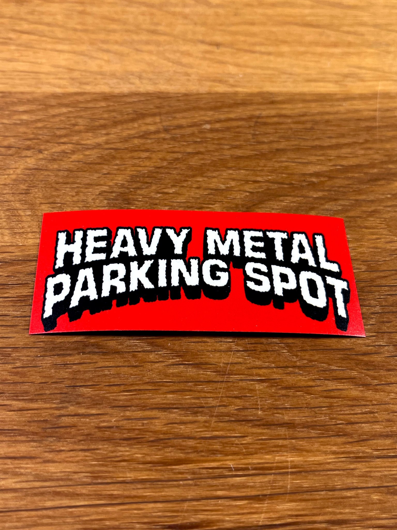 Heavy Metal Parking Spot Sticker Party Pack product image (6)