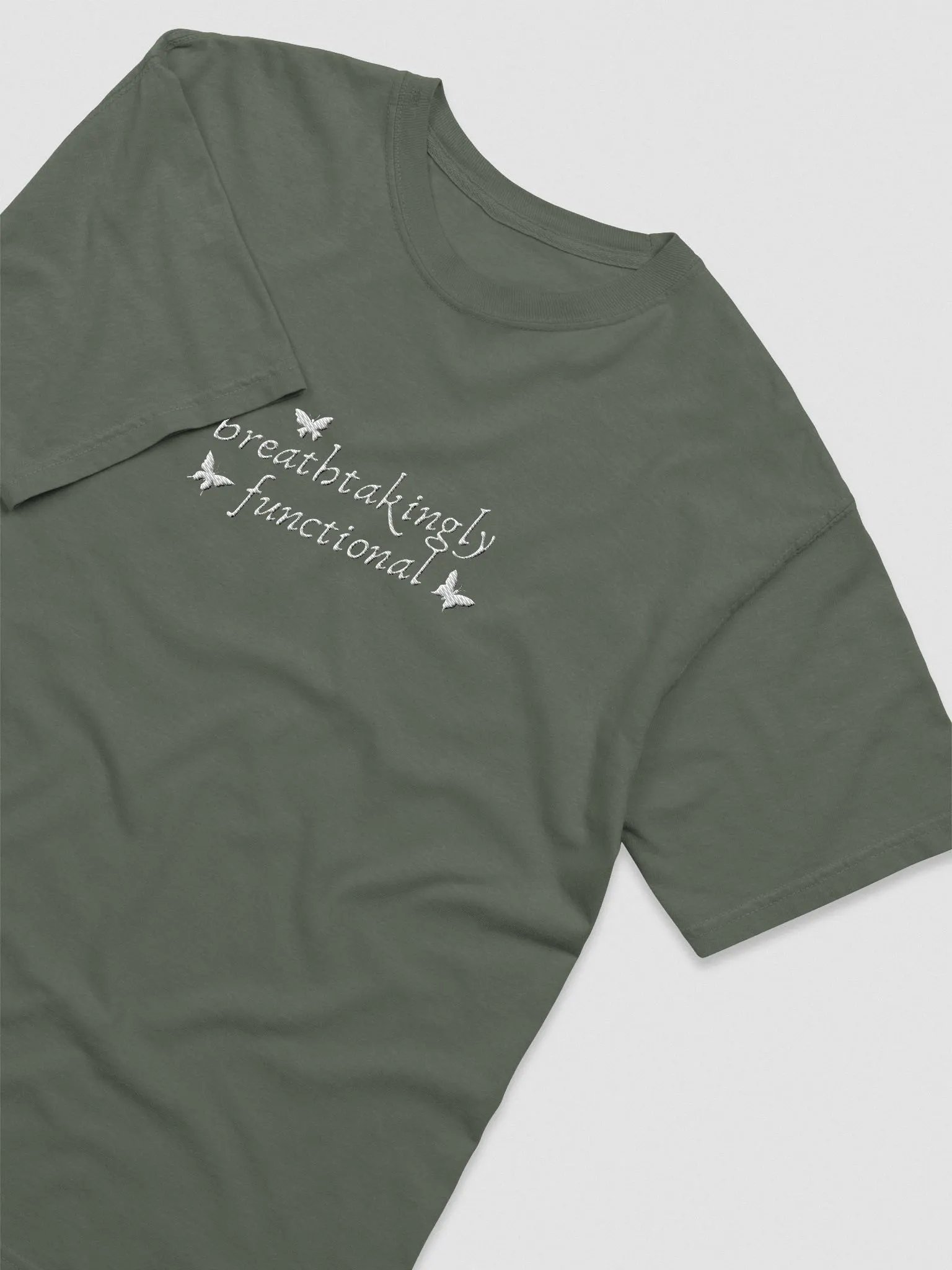 Breathtakingly Functional | Embroidered Tee product image (1)